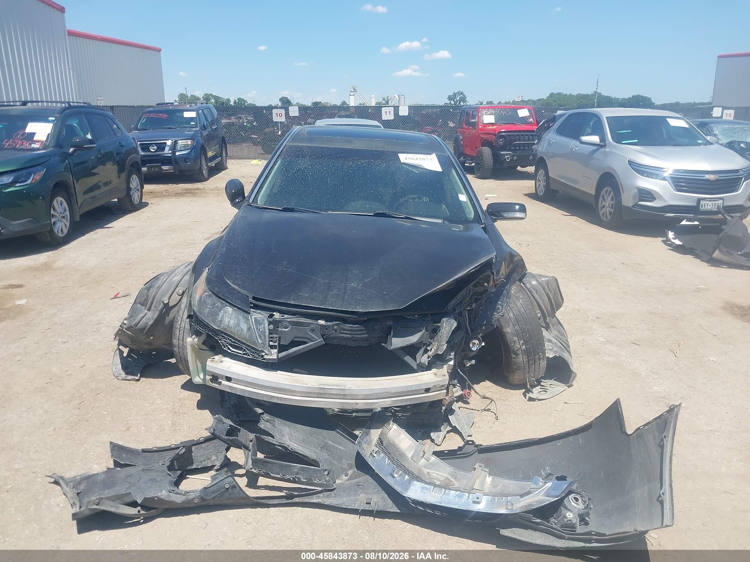 2010 Acura Tl 3.5 Black vin: 19UUA8F2XAA008044