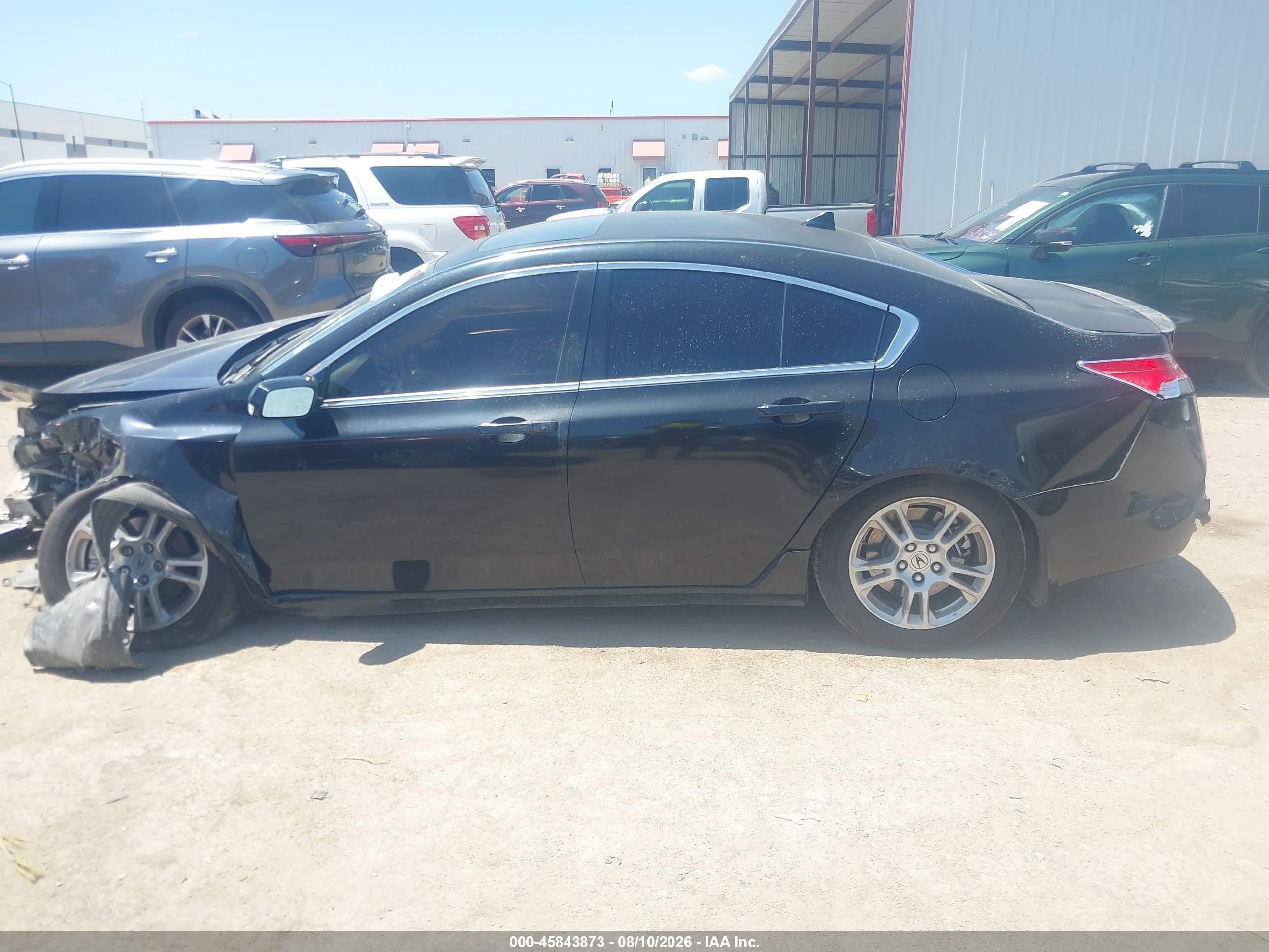2010 Acura Tl 3.5 Black vin: 19UUA8F2XAA008044