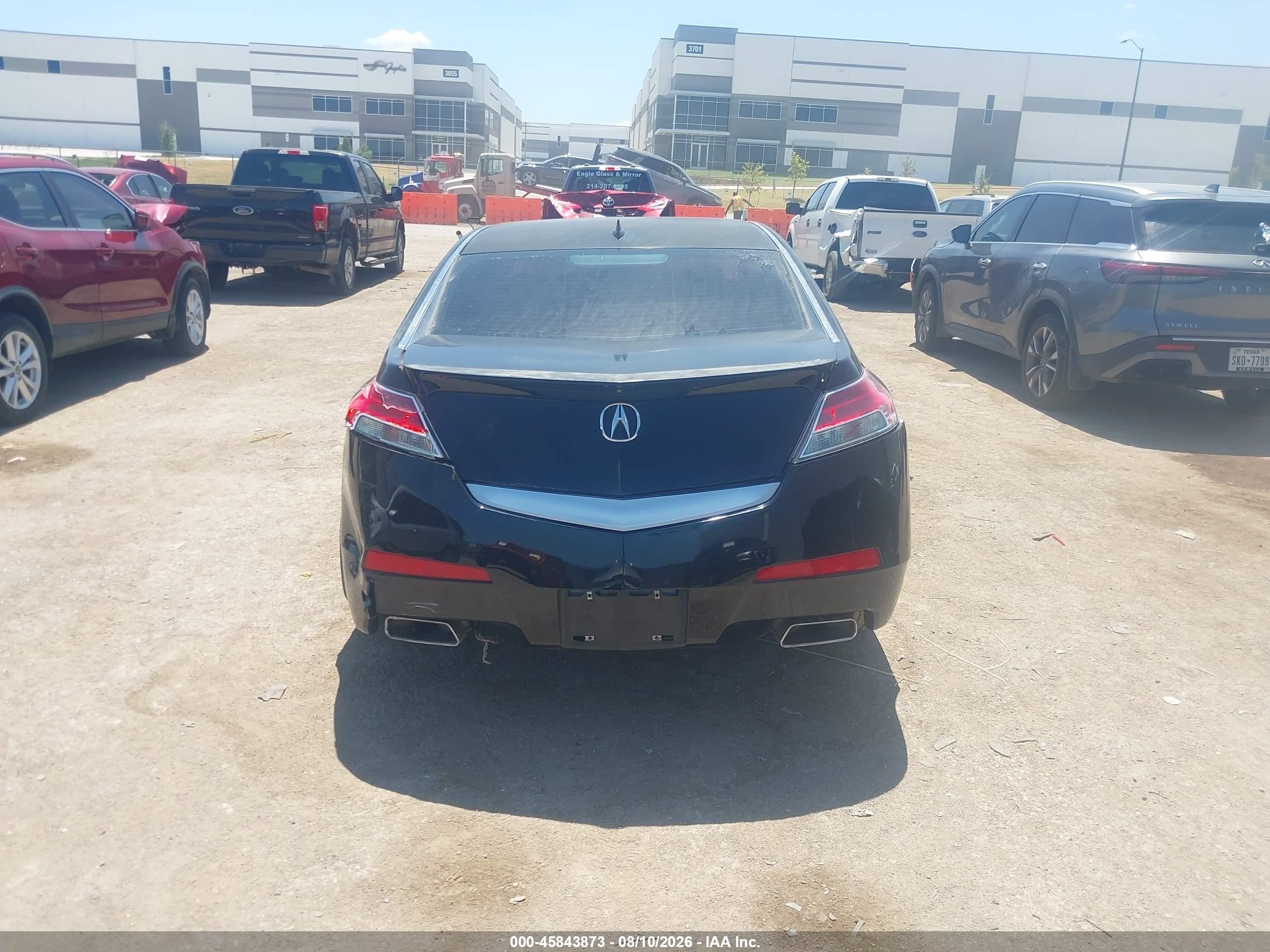 2010 Acura Tl 3.5 Black vin: 19UUA8F2XAA008044