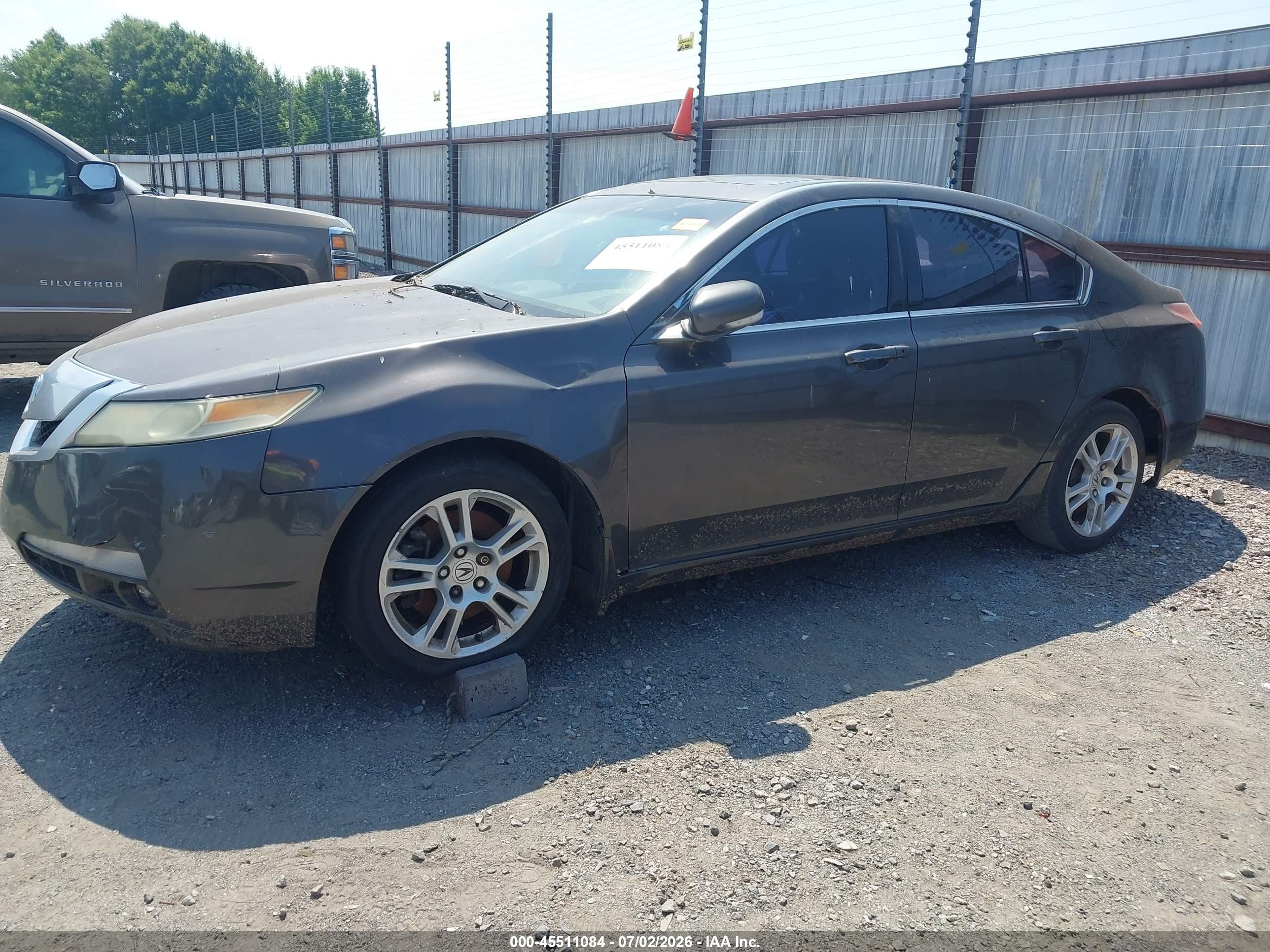 2011 Acura Tl 3.5 Gray vin: 19UUA8F2XBA003282