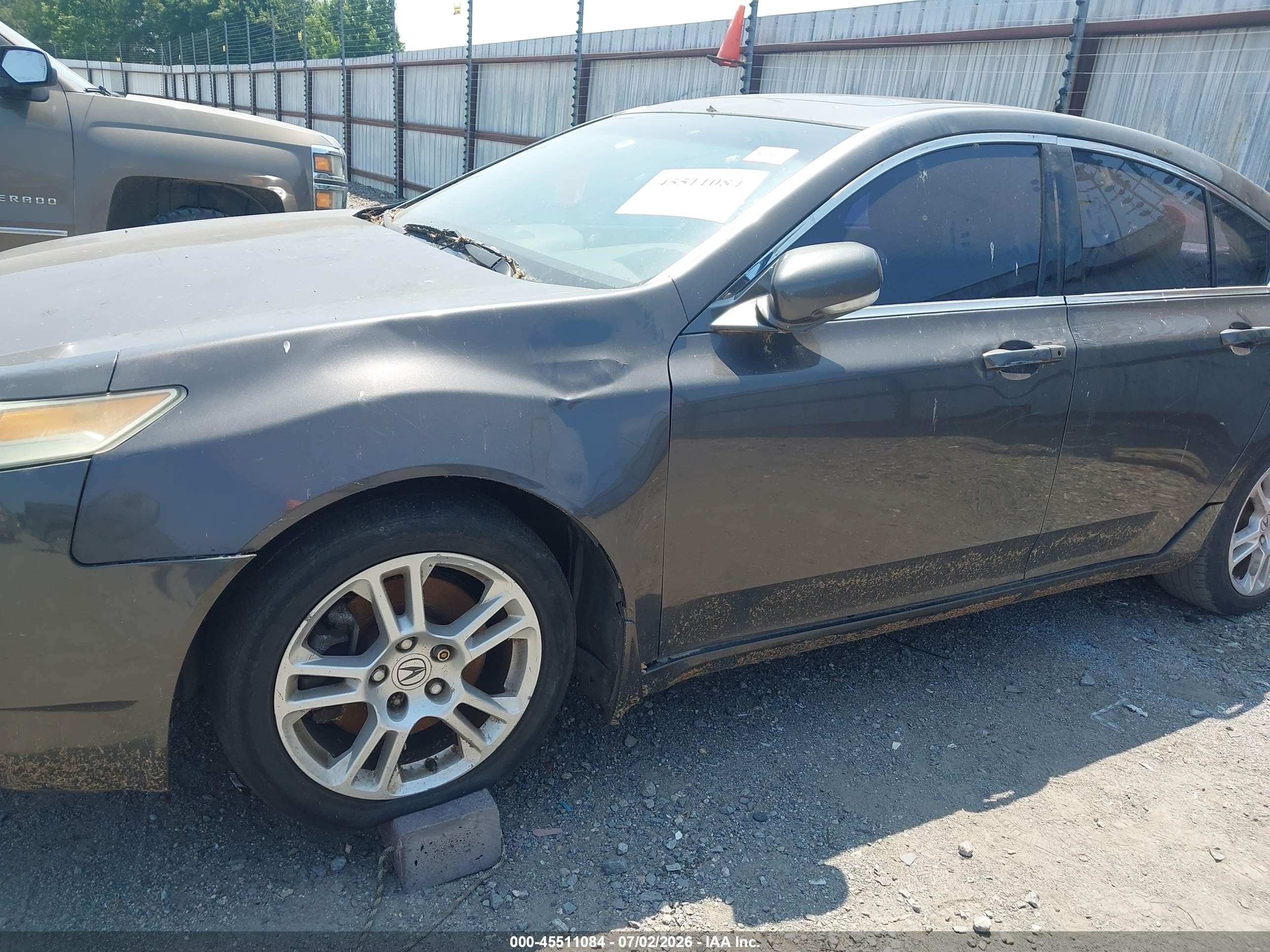 2011 Acura Tl 3.5 Gray vin: 19UUA8F2XBA003282