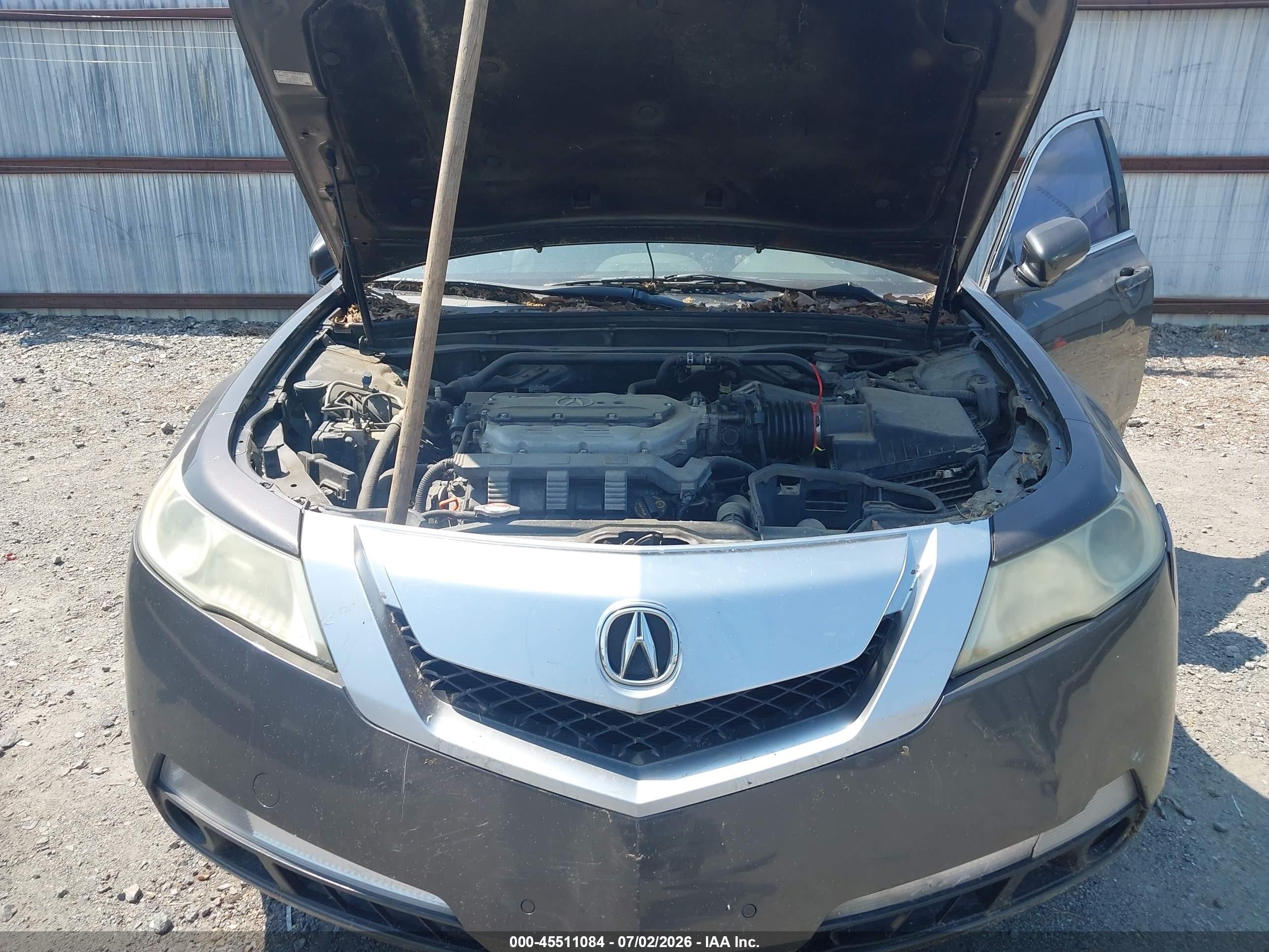 2011 Acura Tl 3.5 Gray vin: 19UUA8F2XBA003282