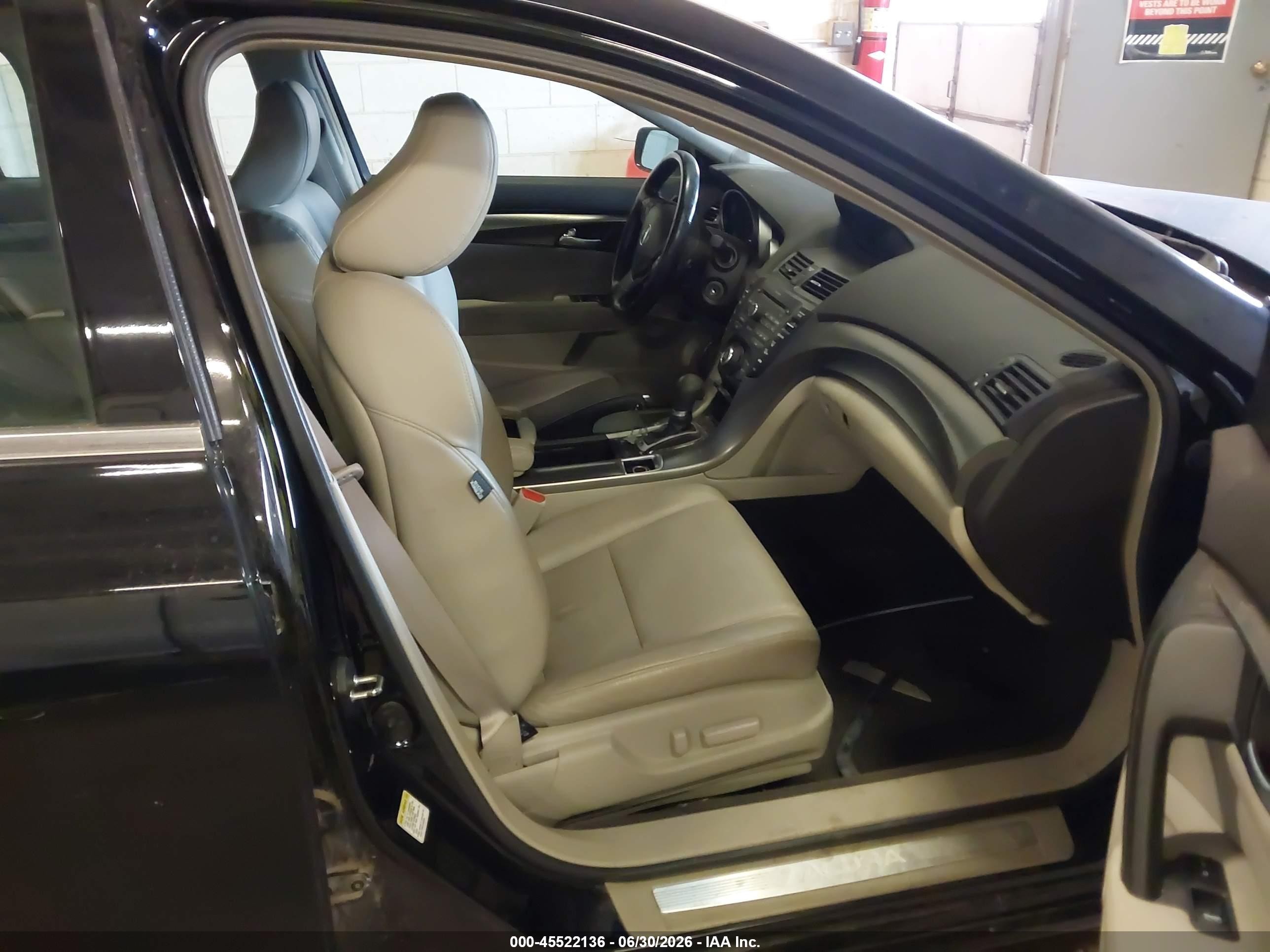 2012 Acura Tl 3.5 Black vin: 19UUA8F2XCA014008