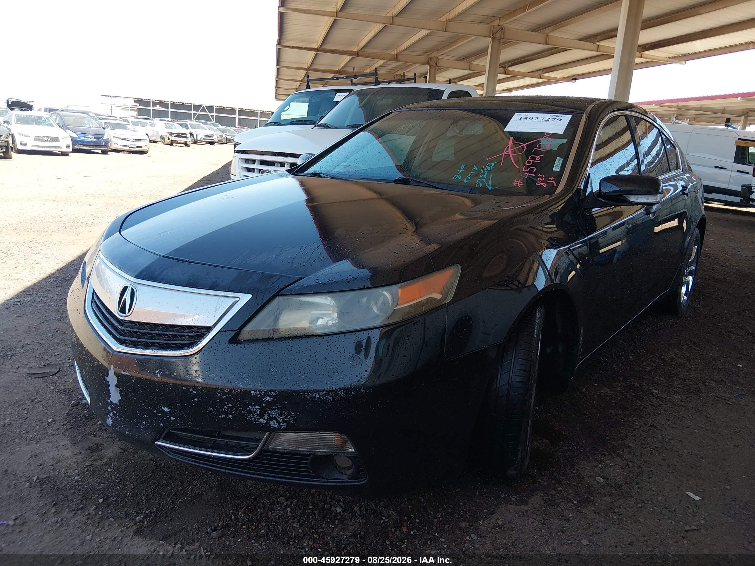 2012 Acura Tl 3.5 Black vin: 19UUA8F2XCA035232