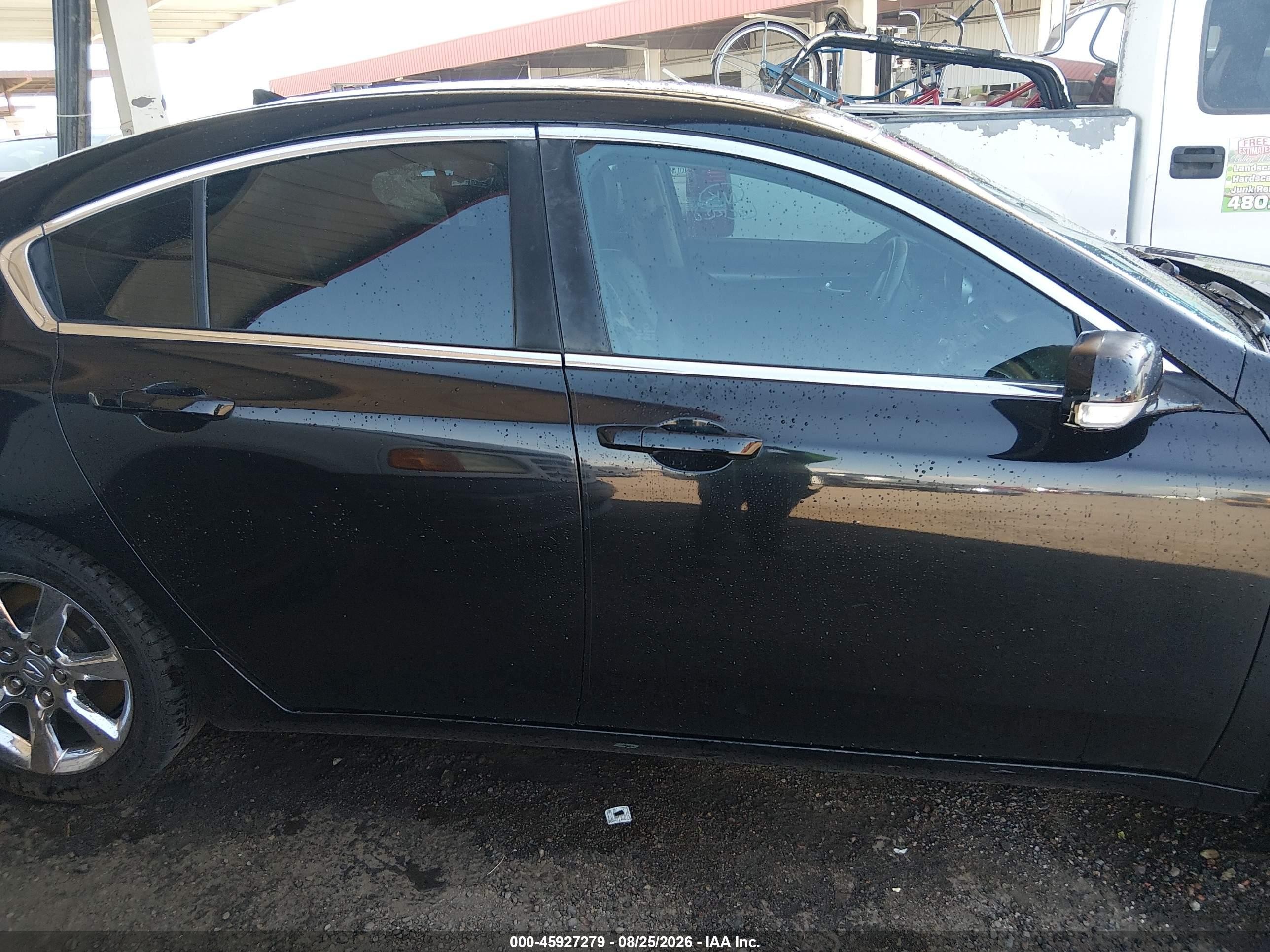 2012 Acura Tl 3.5 Black vin: 19UUA8F2XCA035232