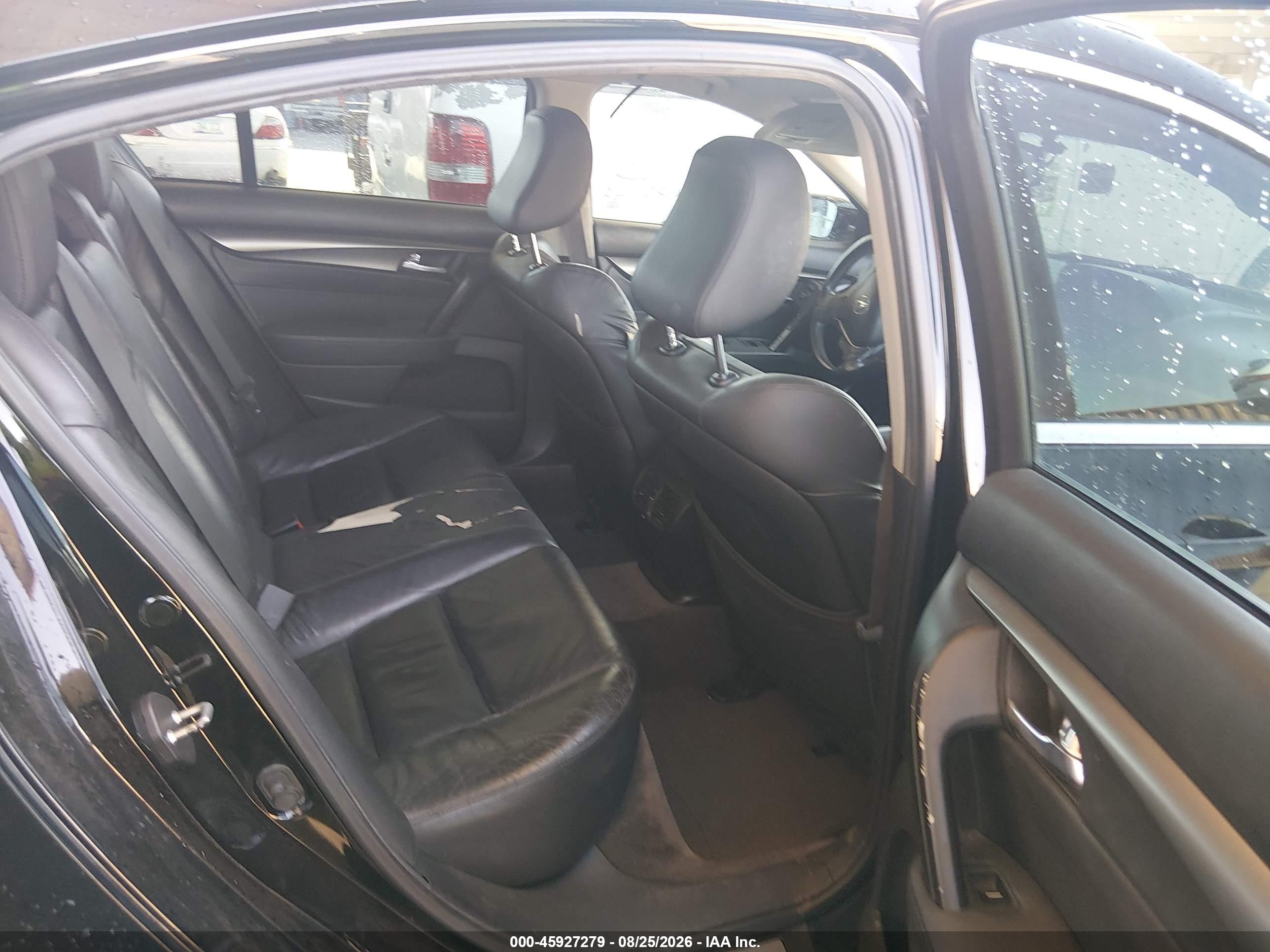 2012 Acura Tl 3.5 Black vin: 19UUA8F2XCA035232
