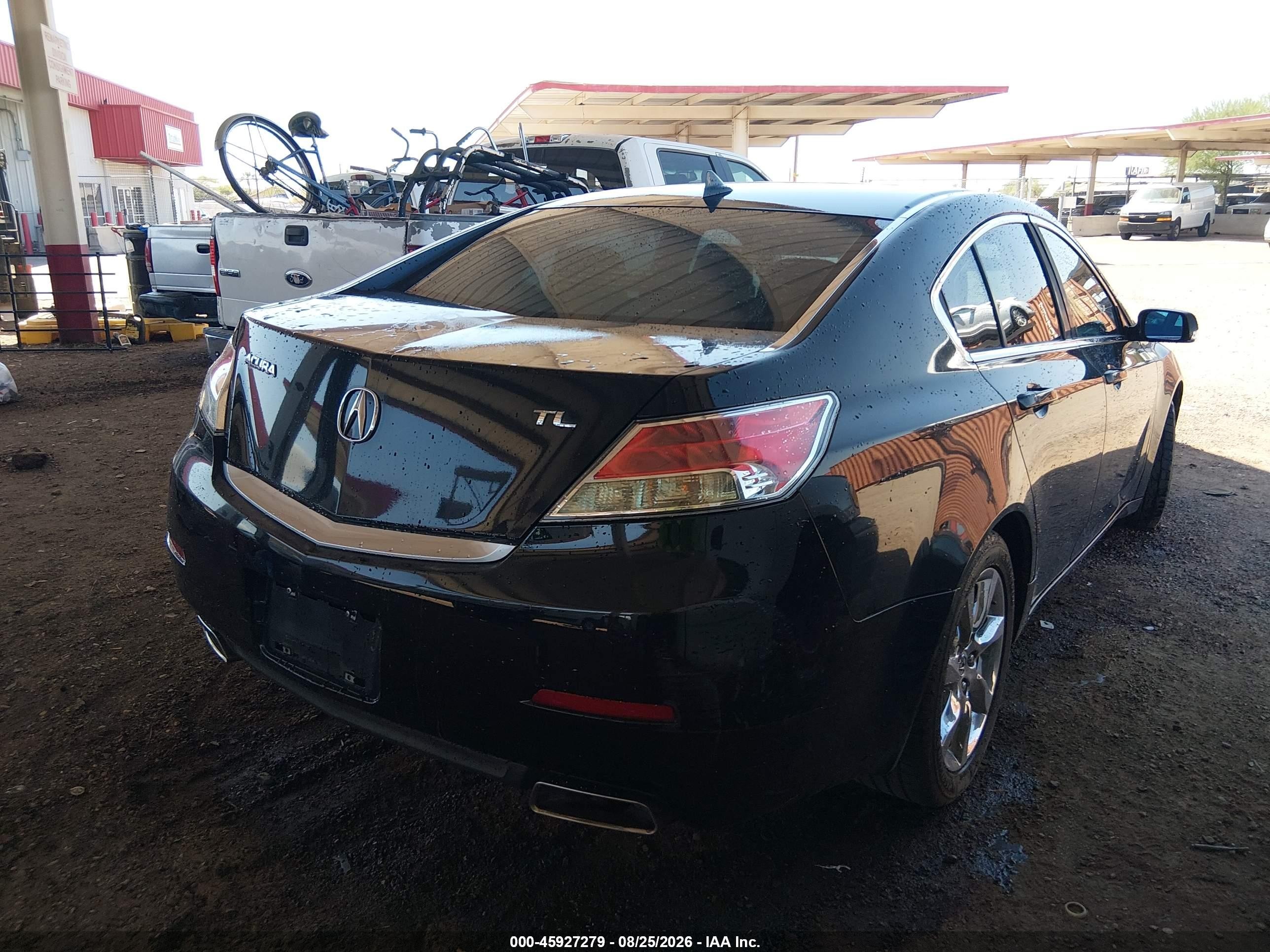 2012 Acura Tl 3.5 Black vin: 19UUA8F2XCA035232