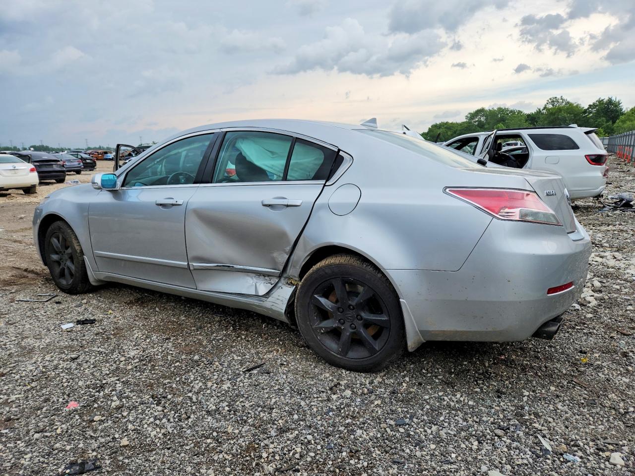 2012 Acura Tl Silver vin: 19UUA8F2XCA040401