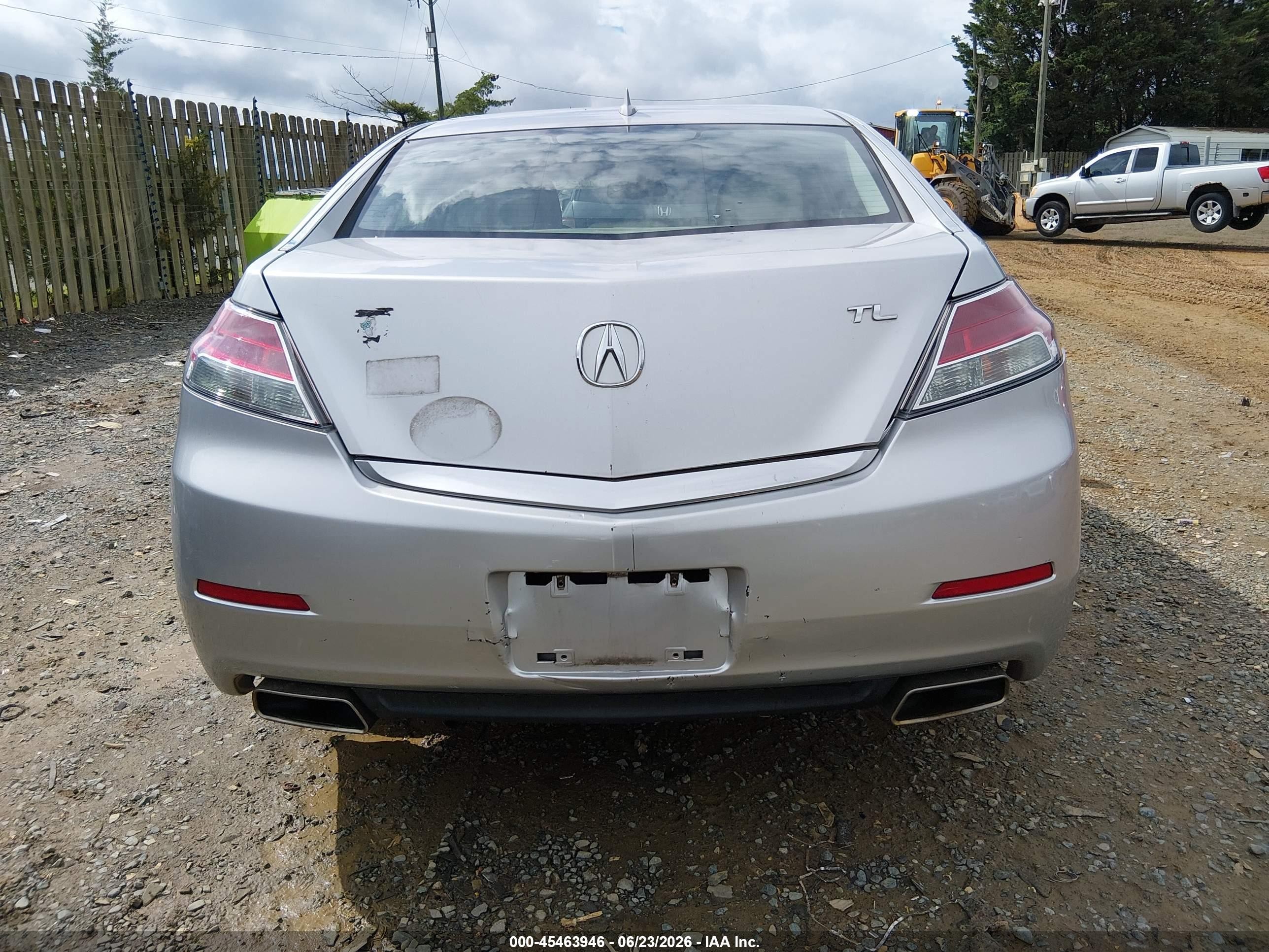 2013 Acura Tl 3.5 Silver vin: 19UUA8F2XDA002409