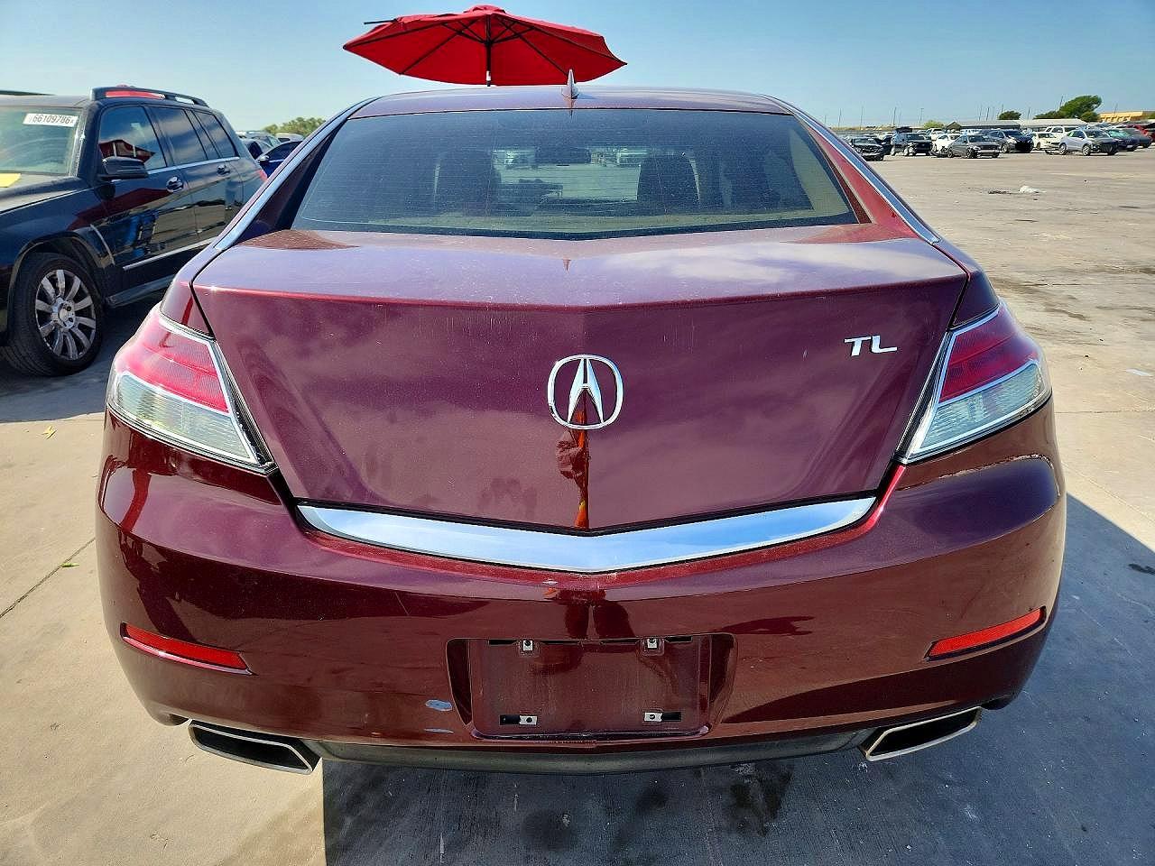 2013 Acura Tl Burgundy vin: 19UUA8F2XDA010185