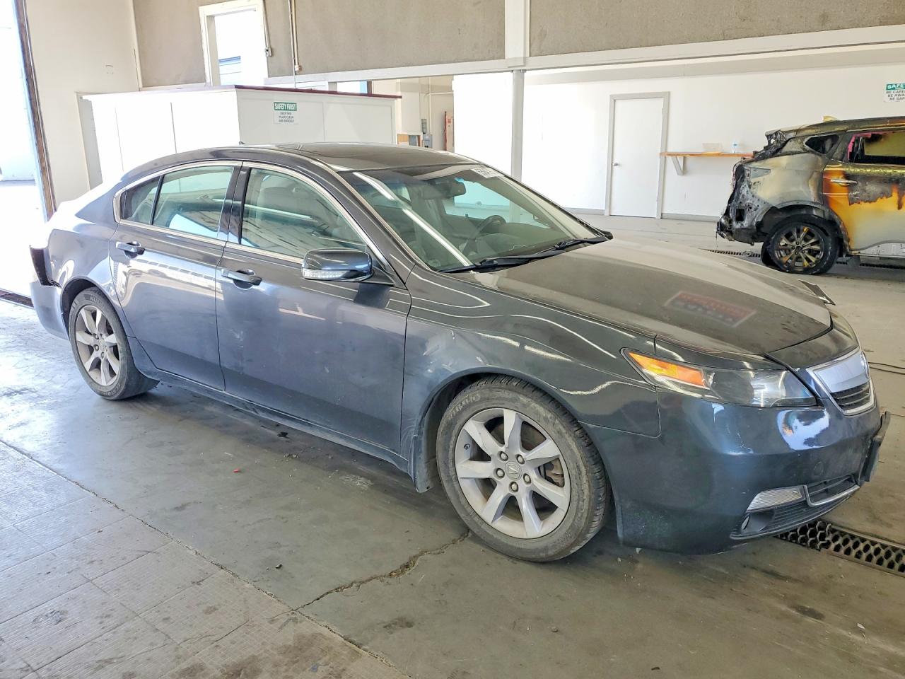 2014 Acura Tl Charcoal vin: 19UUA8F2XEA006025