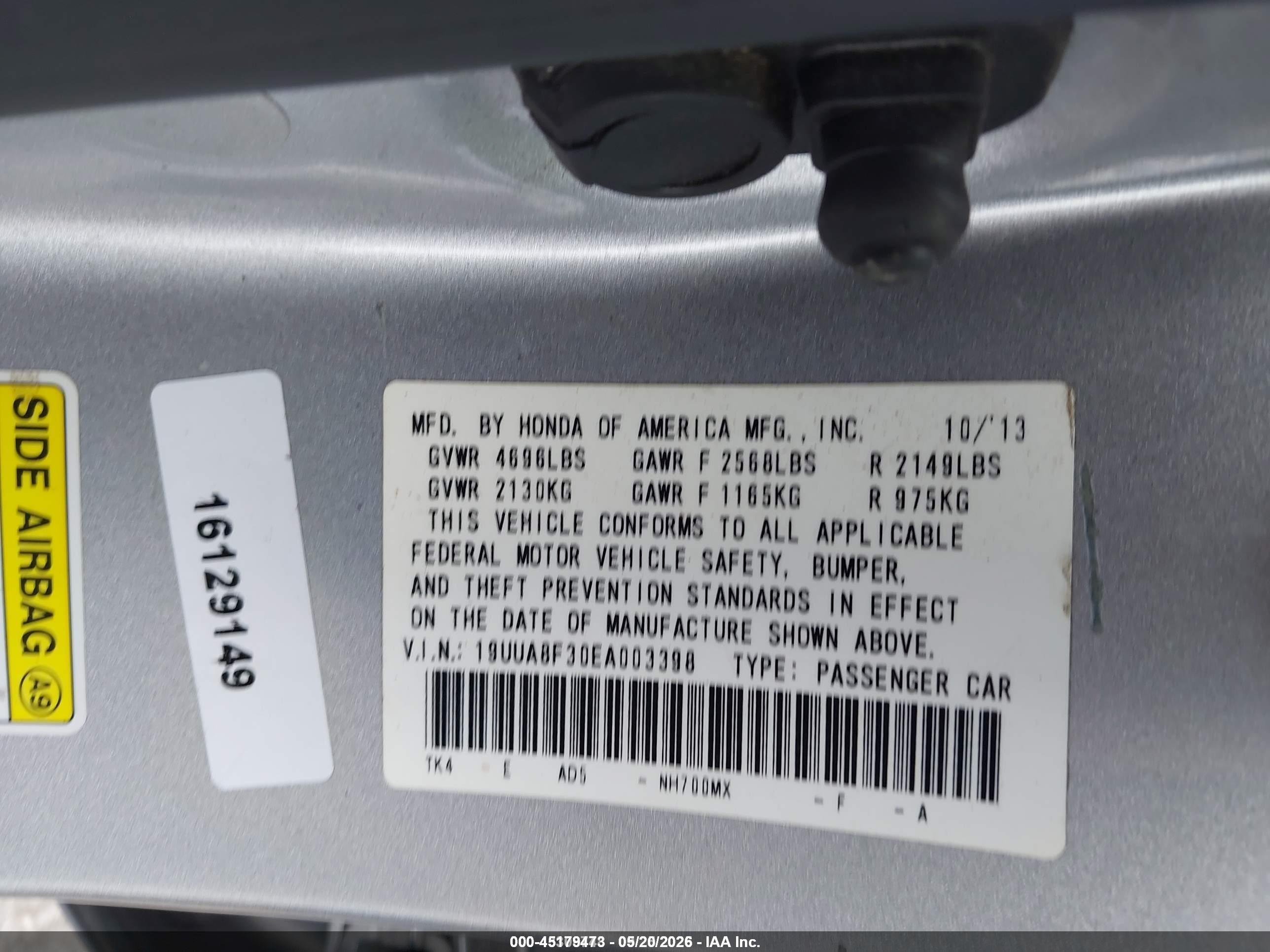 2014 Acura Tl 3.5 Special Edition Silver vin: 19UUA8F30EA003398