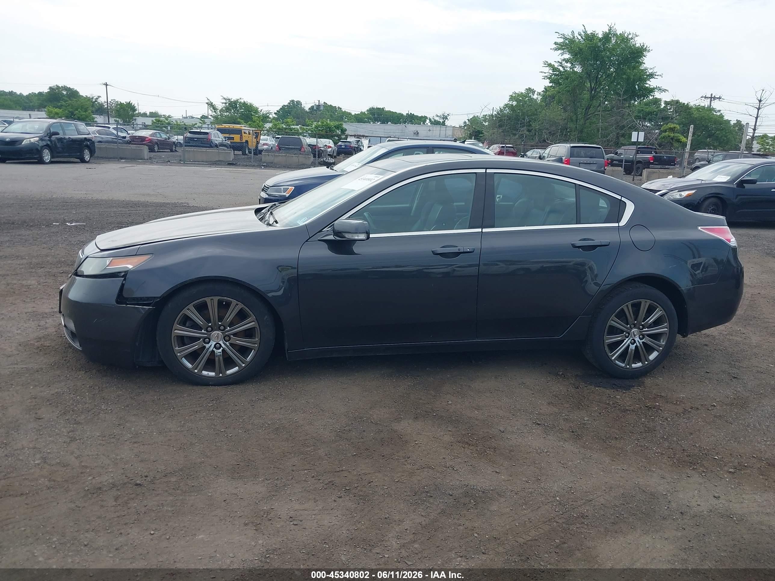 2013 Acura Tl 3.5 Special Edition Gray vin: 19UUA8F32DA018774
