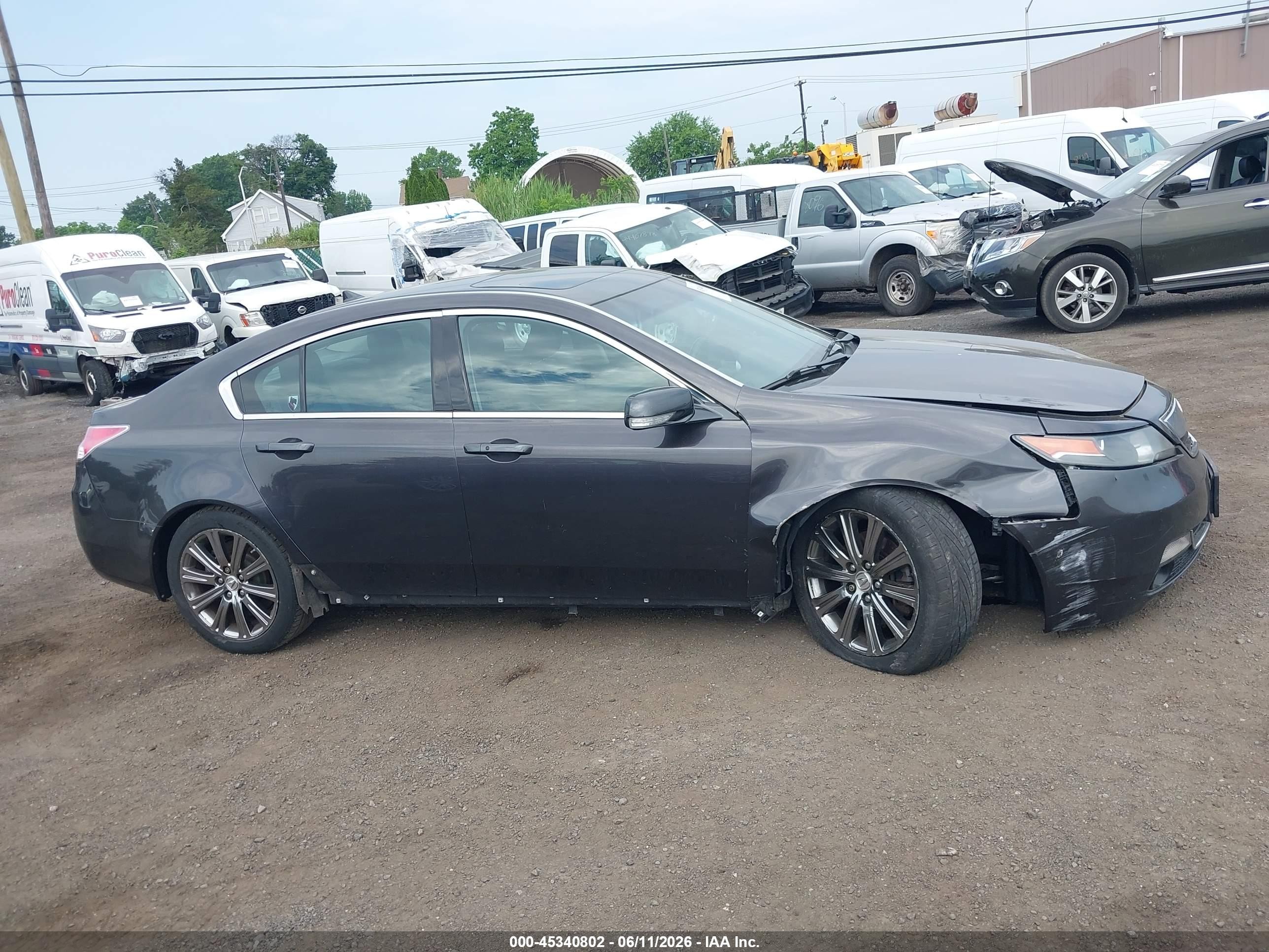 2013 Acura Tl 3.5 Special Edition Gray vin: 19UUA8F32DA018774
