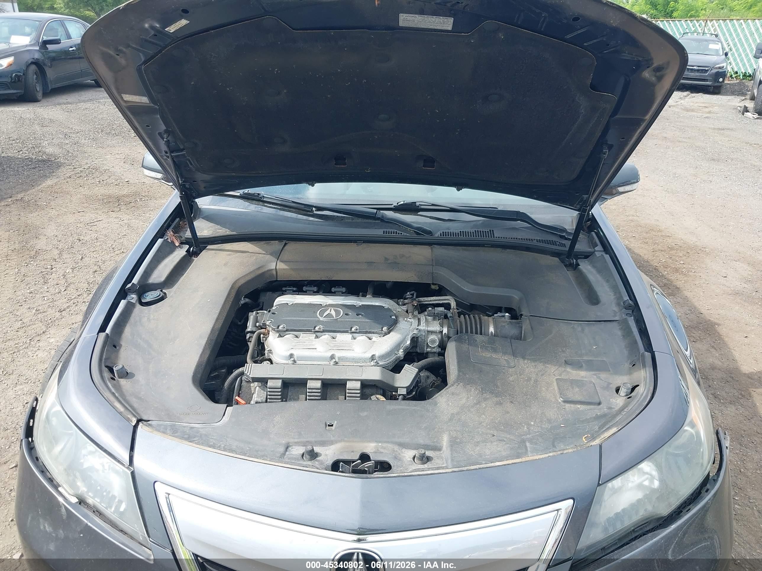 2013 Acura Tl 3.5 Special Edition Gray vin: 19UUA8F32DA018774