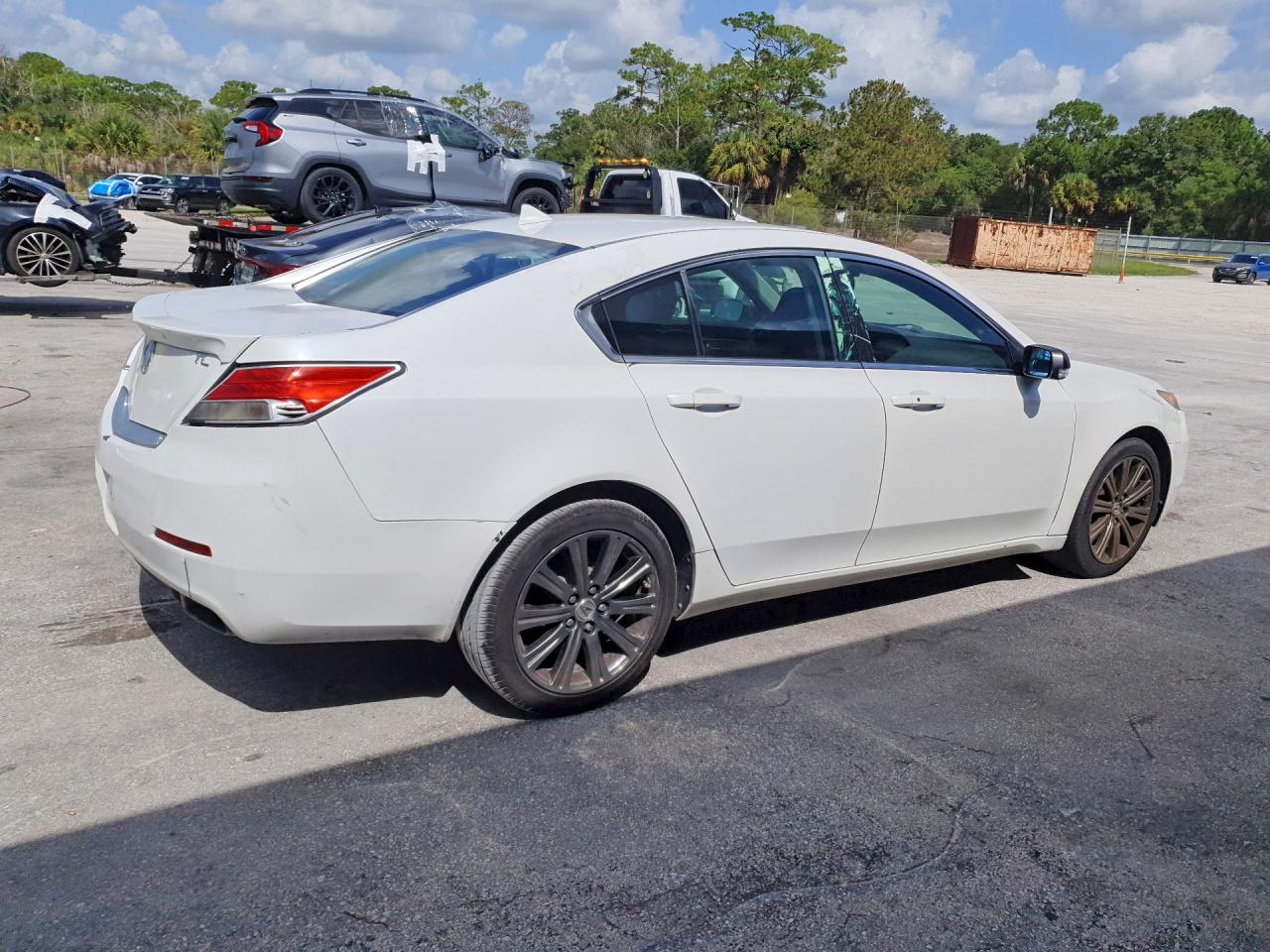2013 Acura Tl Se Белый vin: 19UUA8F33DA018282