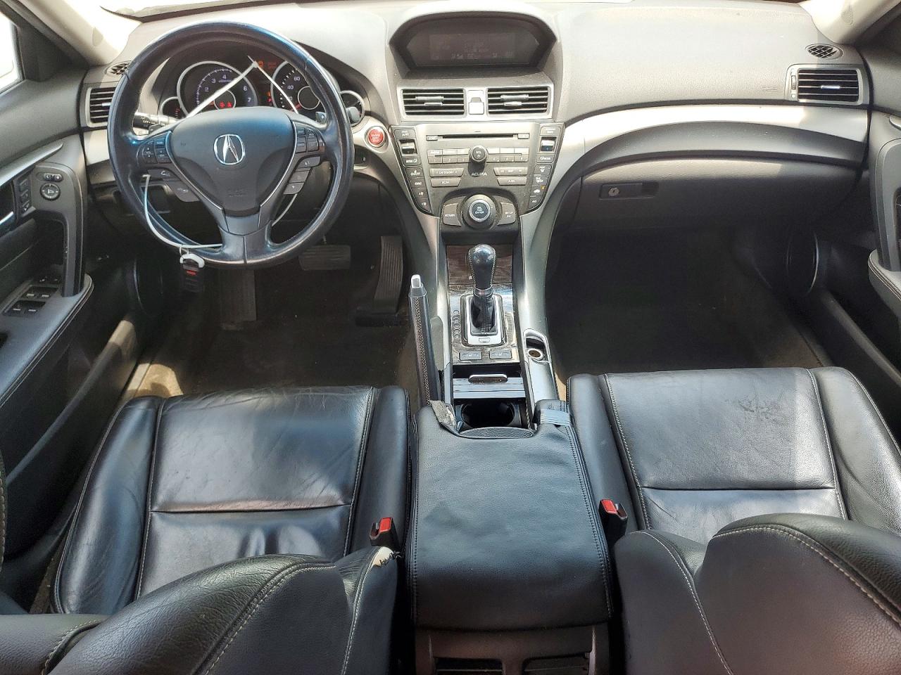 2013 Acura Tl Se White vin: 19UUA8F33DA018296