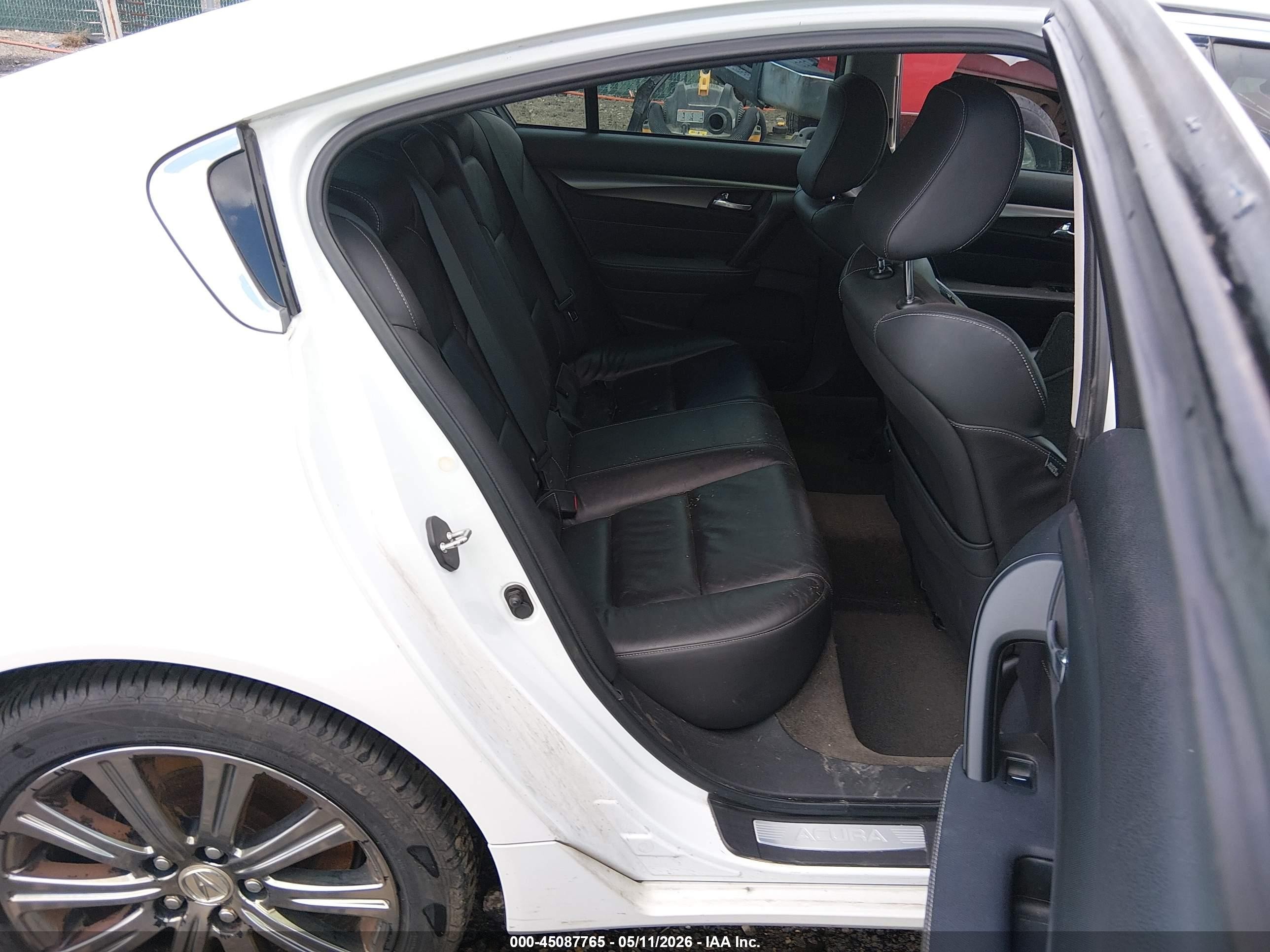 2013 Acura Tl 3.5 Special Edition White vin: 19UUA8F33DA018542