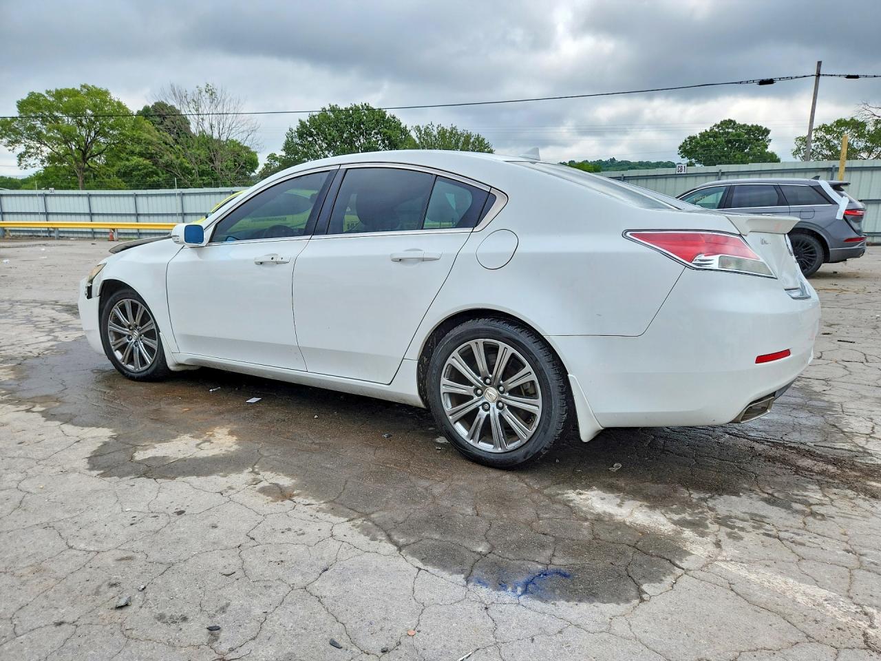 2014 Acura Tl Se White vin: 19UUA8F36EA000487