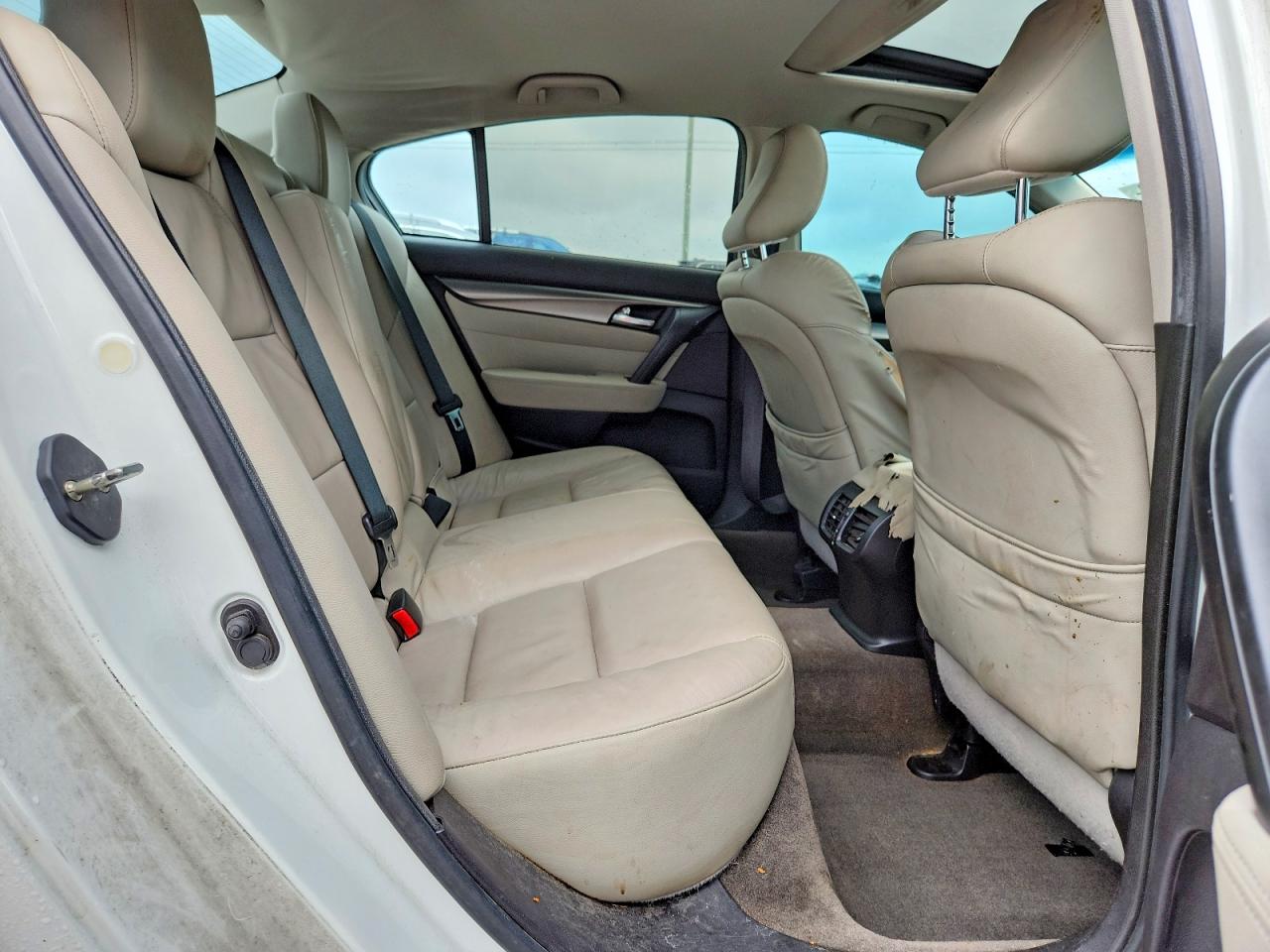 2014 Acura Tl Se White vin: 19UUA8F36EA000487