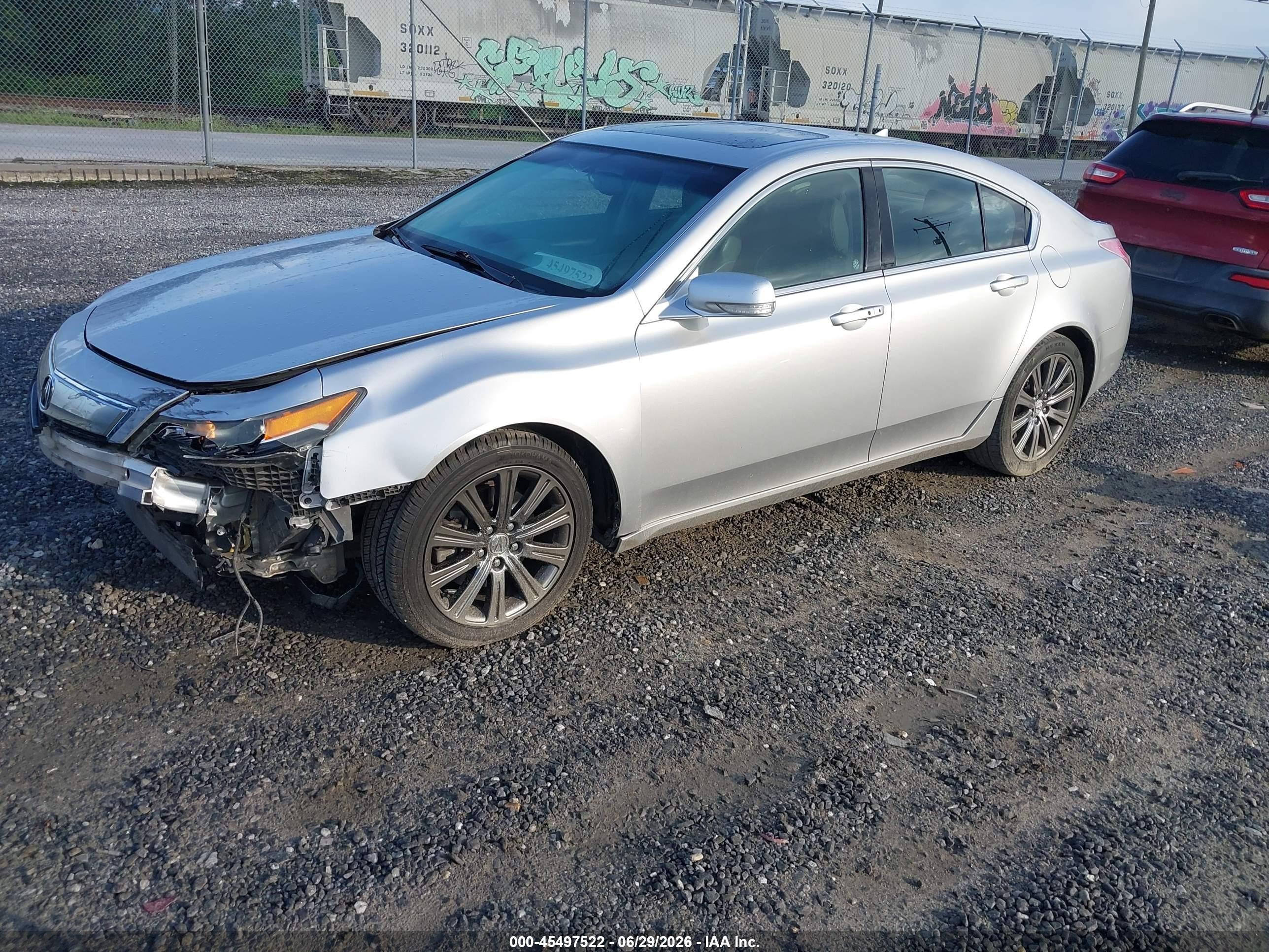 2014 Acura Tl 3.5 Special Edition Silver vin: 19UUA8F36EA004412