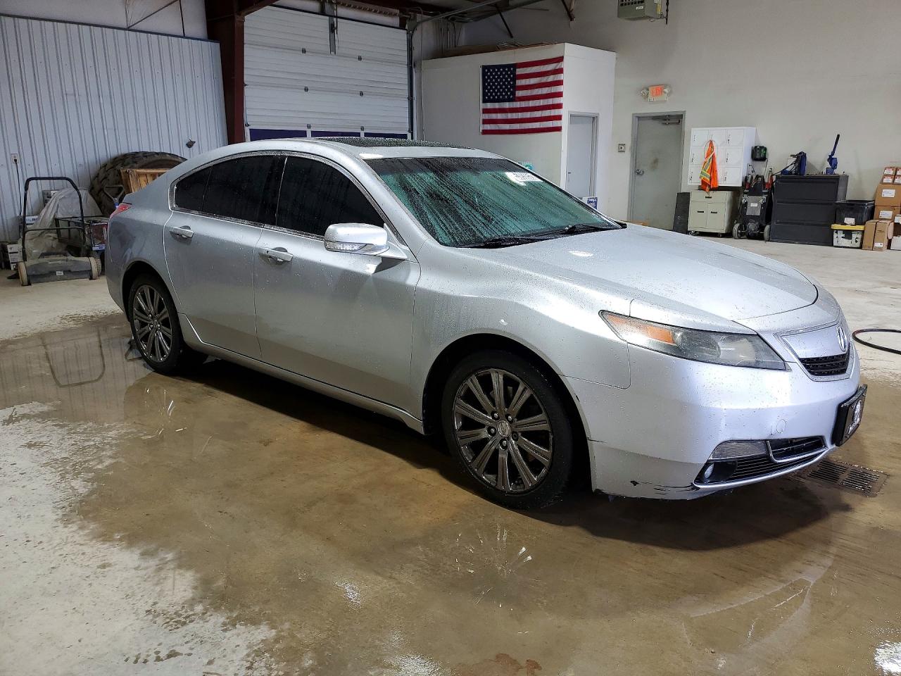 2013 Acura Tl Se Silver vin: 19UUA8F37DA017961