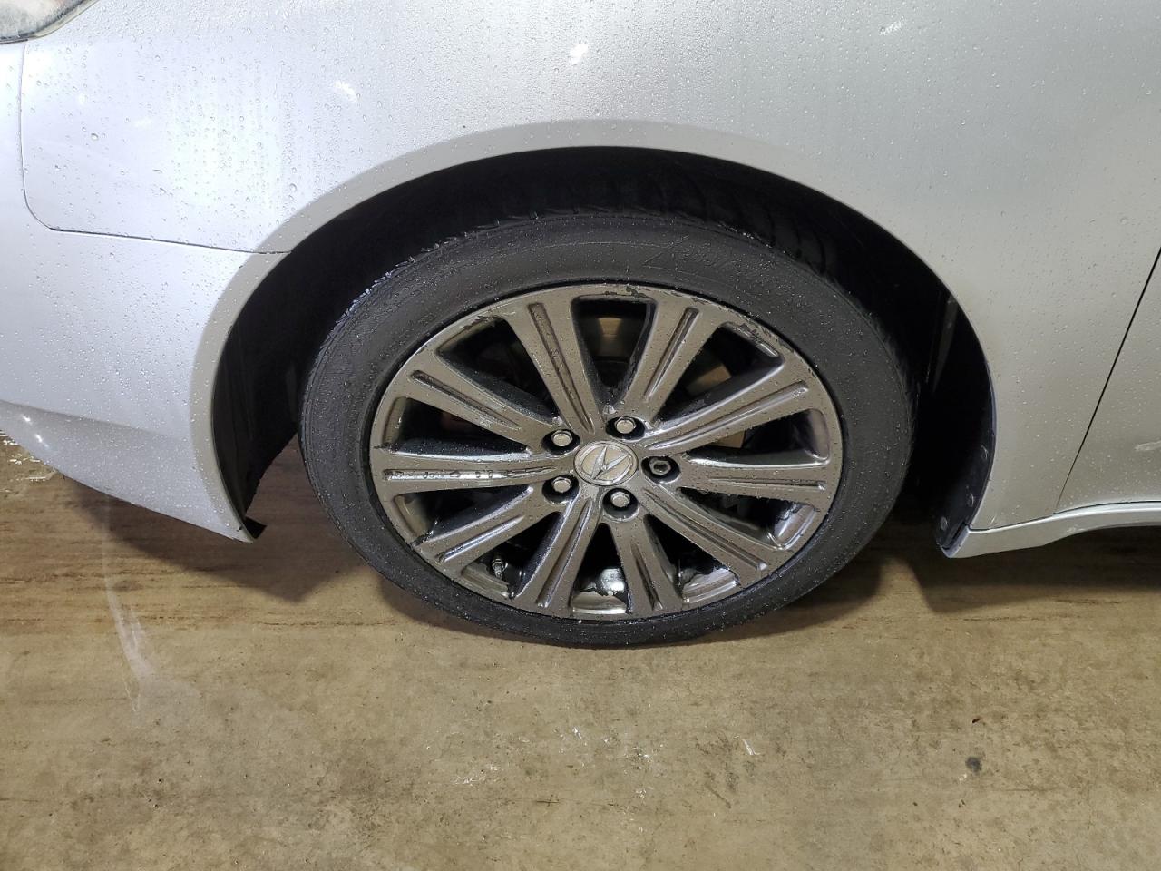 2013 Acura Tl Se Silver vin: 19UUA8F37DA017961 Damage: Left Front Wheel, Curb Rash, 7 To 8 Inches