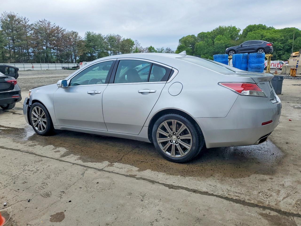 2013 Acura Tl Se Silver vin: 19UUA8F37DA018382