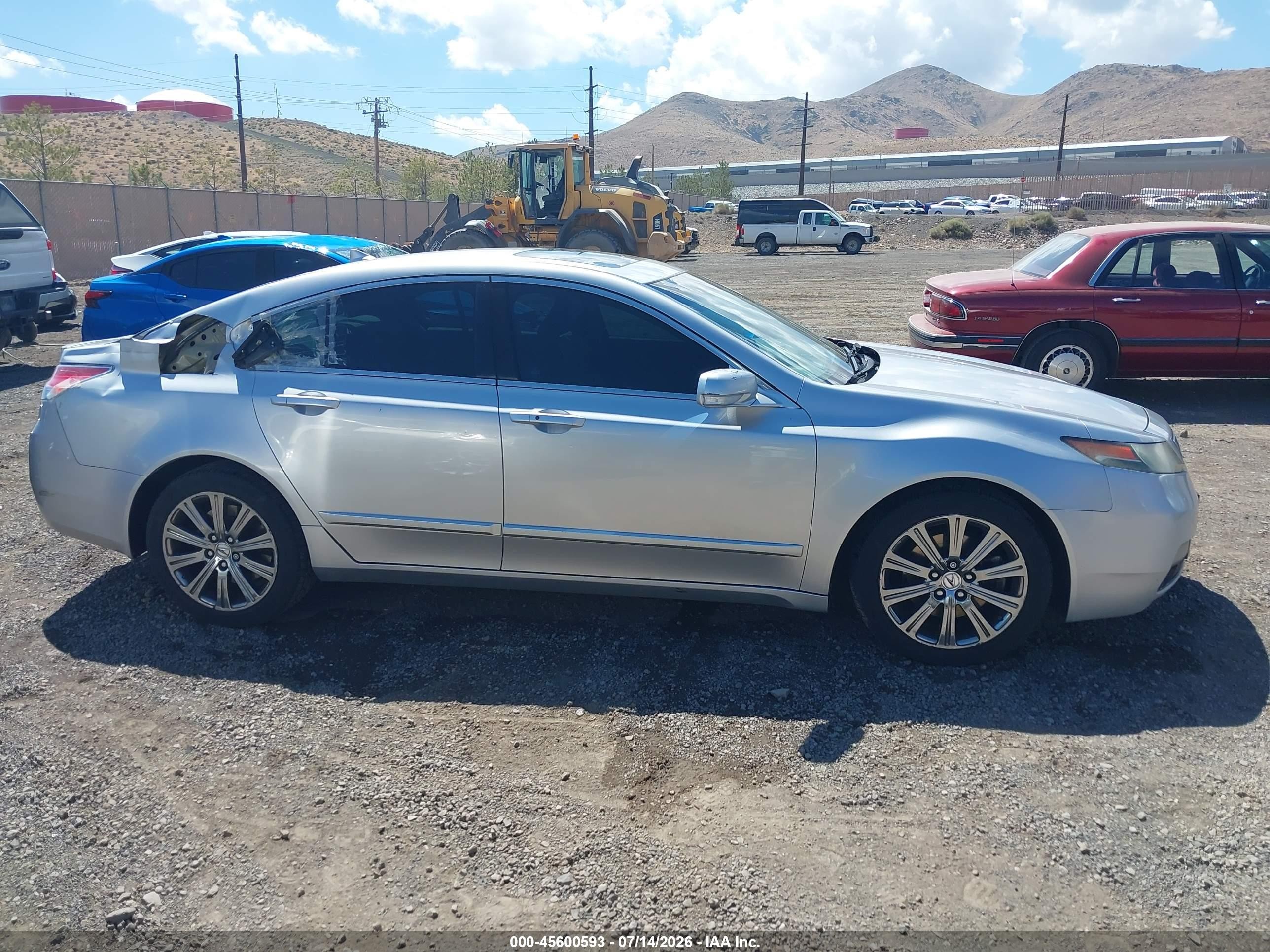2014 Acura Tl 3.5 Special Edition Silver vin: 19UUA8F38EA002239