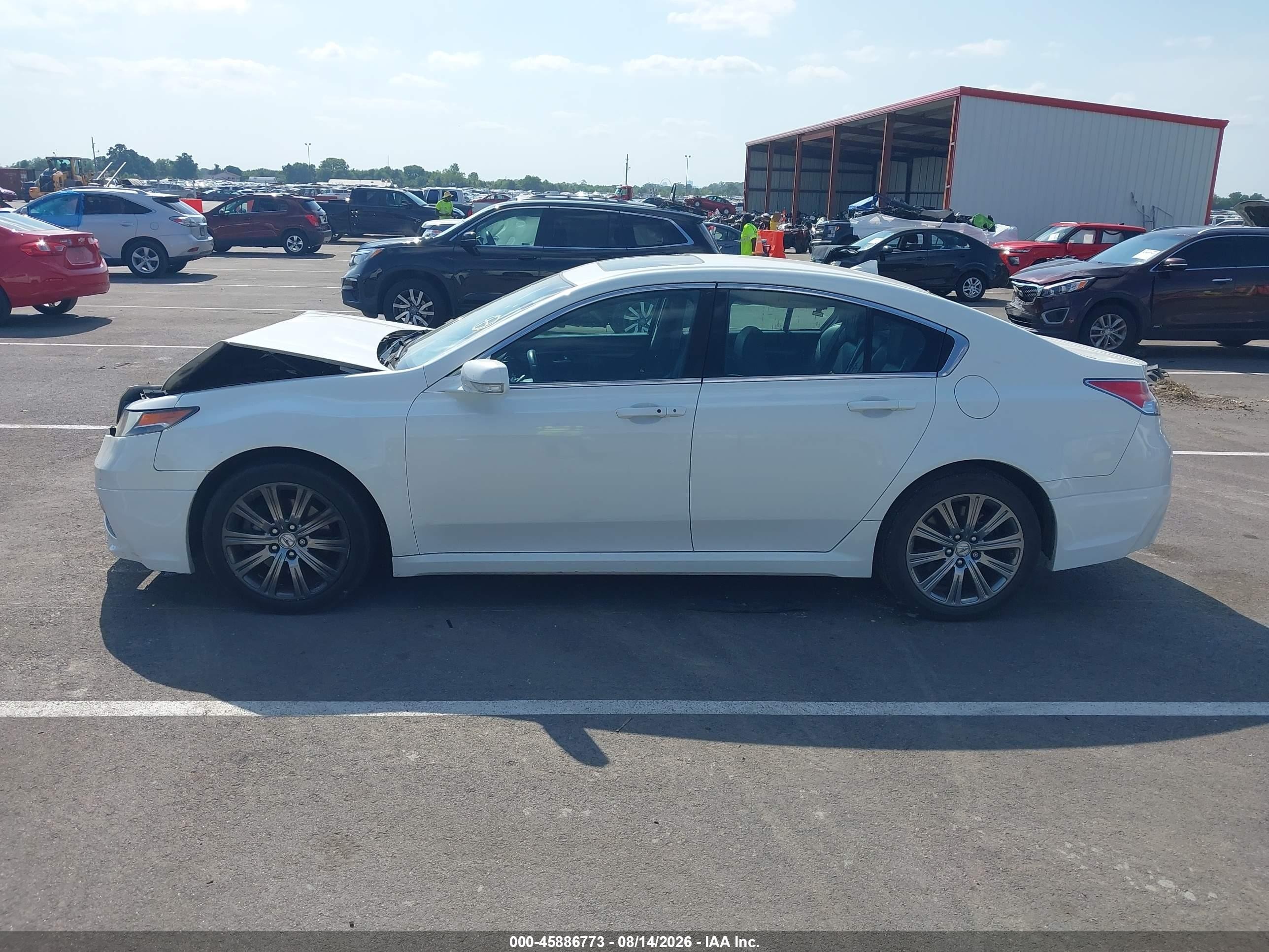 2013 Acura Tl 3.5 Special Edition White vin: 19UUA8F39DA018304