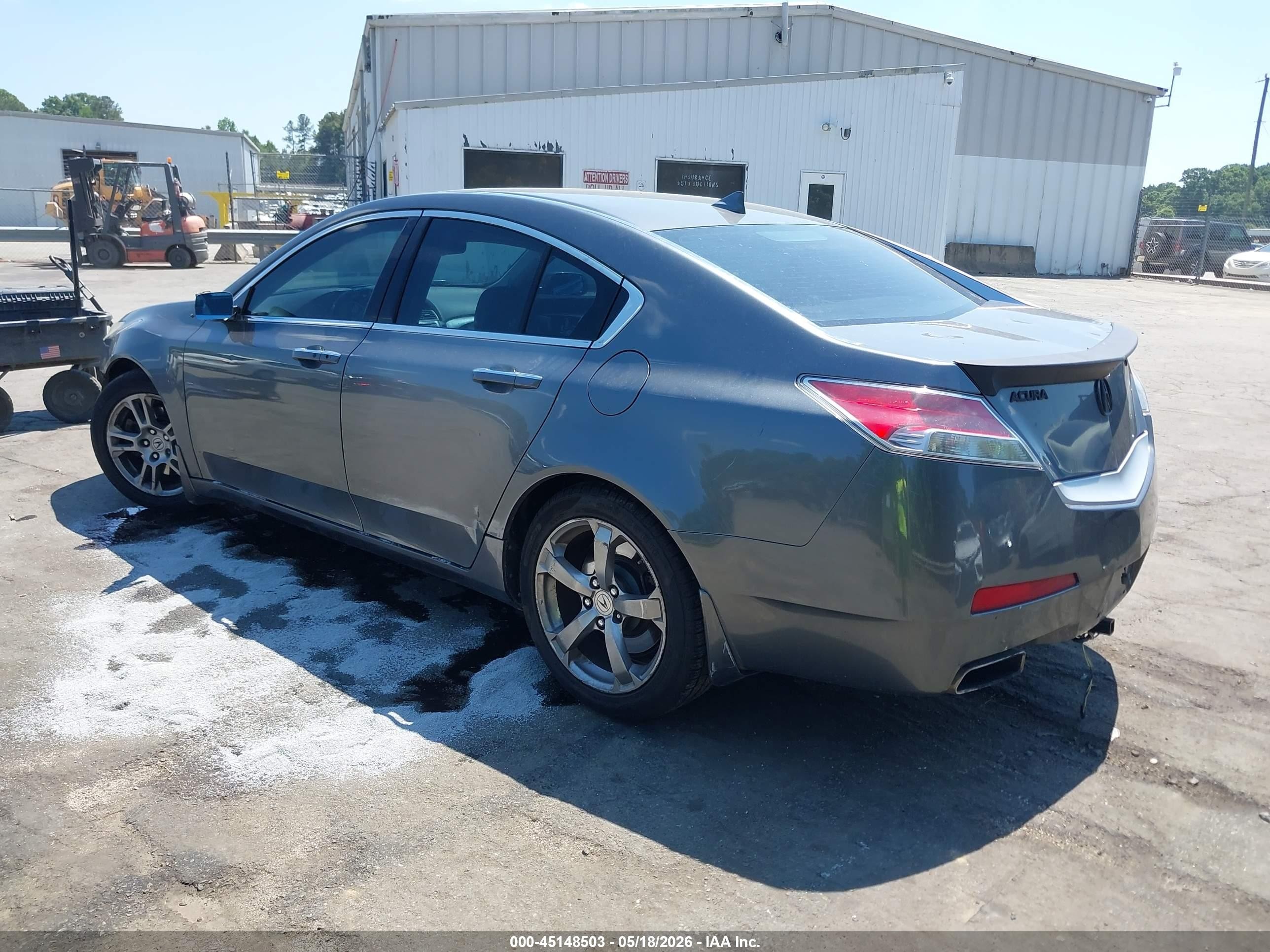 2010 Acura Tl 3.5 Gray vin: 19UUA8F50AA010038