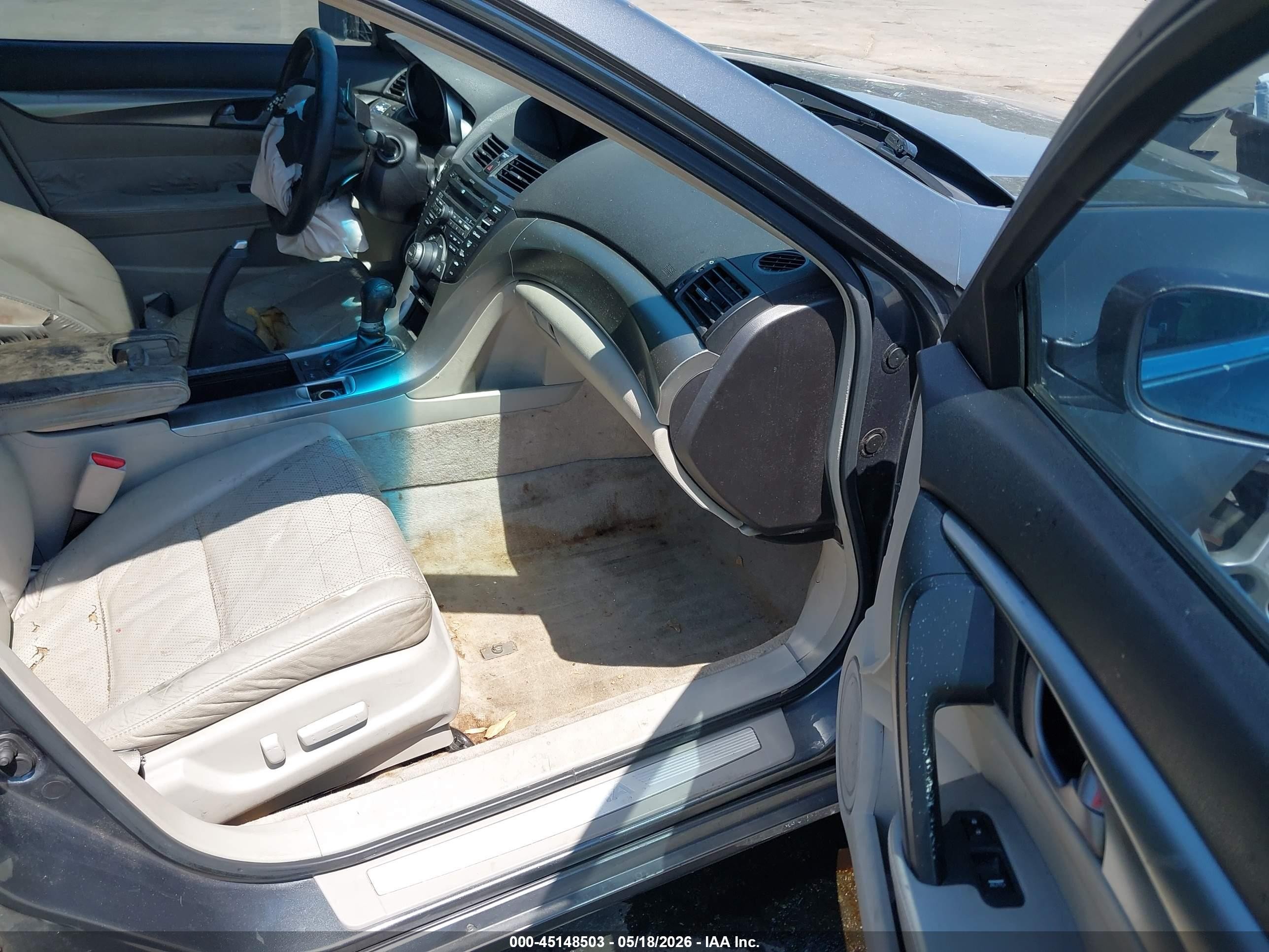 2010 Acura Tl 3.5 Gray vin: 19UUA8F50AA010038