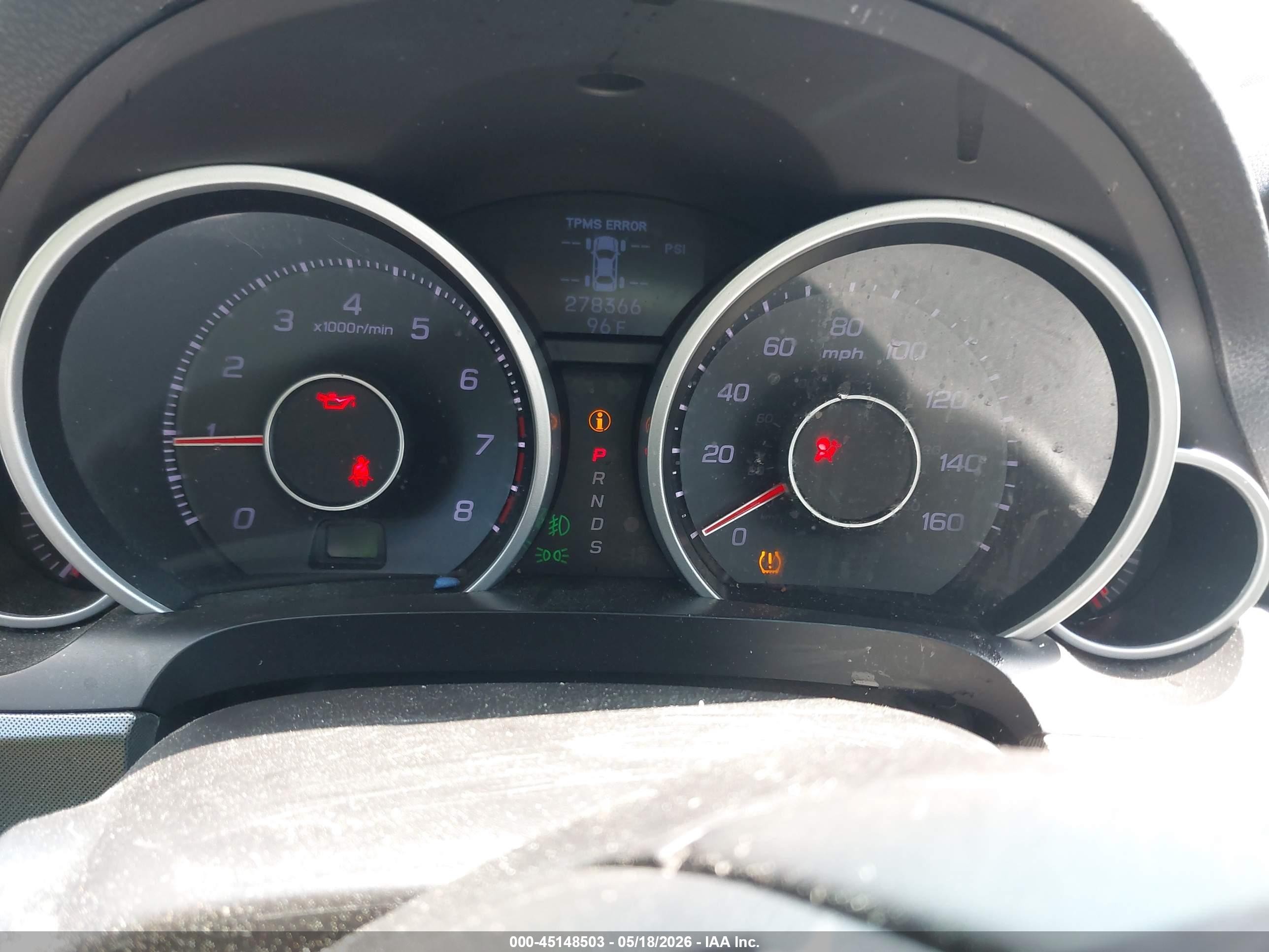 2010 Acura Tl 3.5 Gray vin: 19UUA8F50AA010038