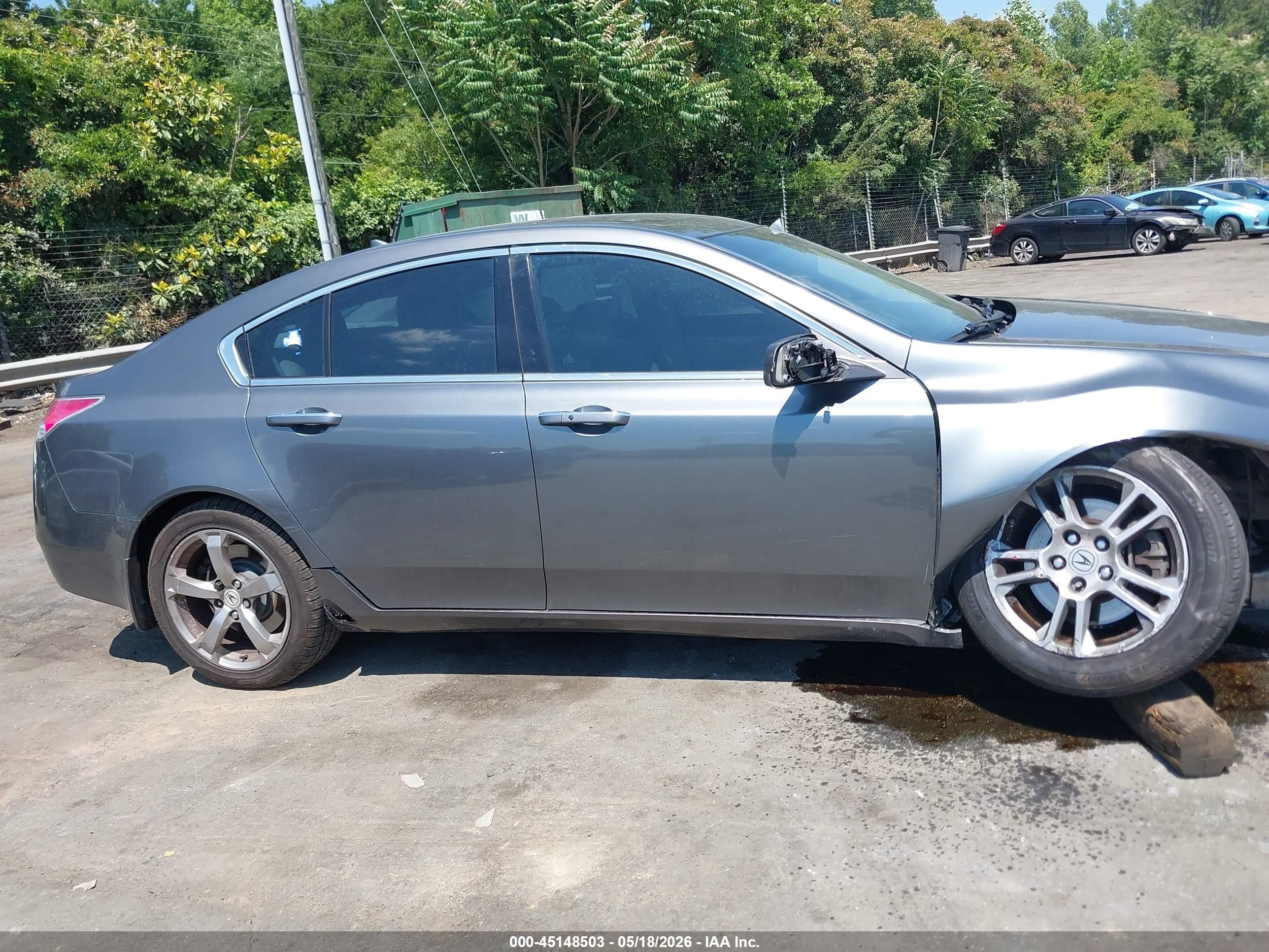 2010 Acura Tl 3.5 Gray vin: 19UUA8F50AA010038