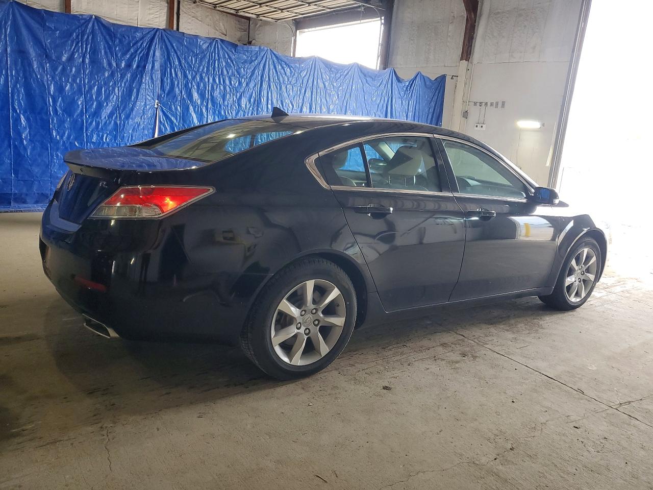 2012 Acura Tl Black vin: 19UUA8F50CA008390