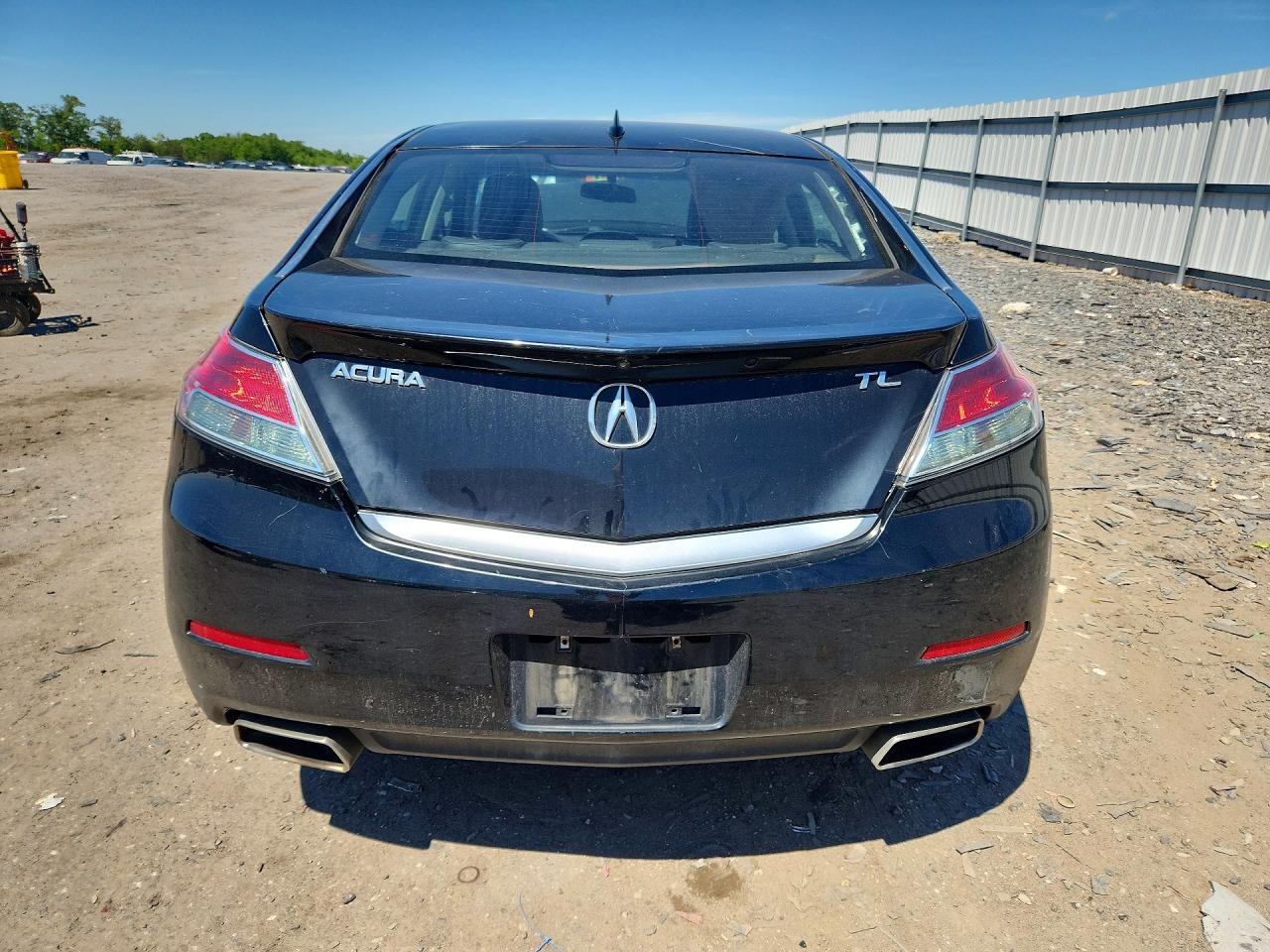 2012 Acura Tl Black vin: 19UUA8F50CA009555