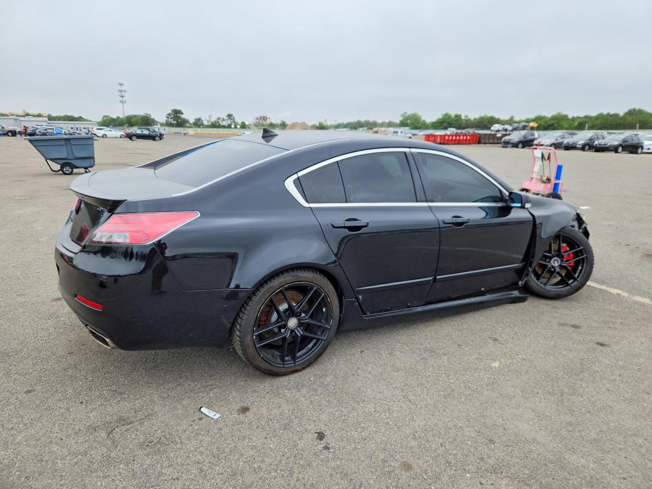 2012 Acura Tl Black vin: 19UUA8F50CA011743