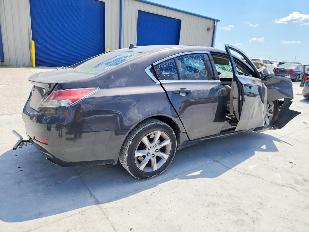 2012 Acura Tl Серый vin: 19UUA8F50CA011936