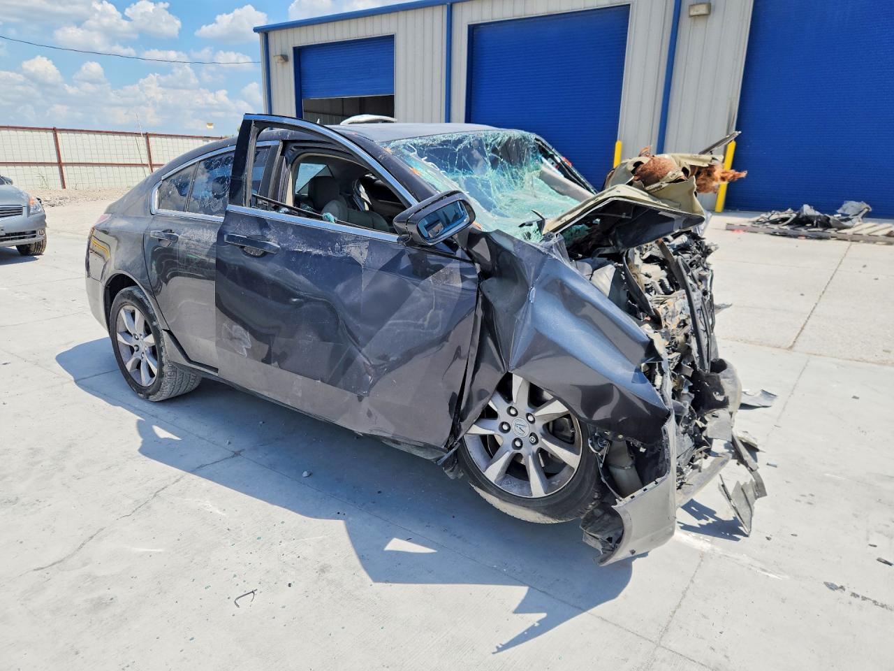 2012 Acura Tl Серый vin: 19UUA8F50CA011936