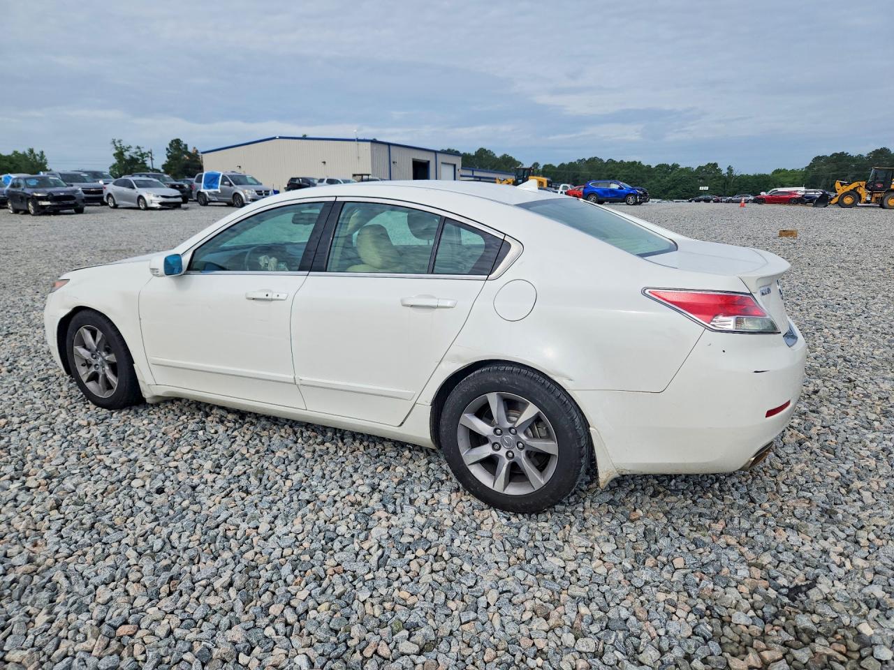 2012 Acura Tl White vin: 19UUA8F50CA015615