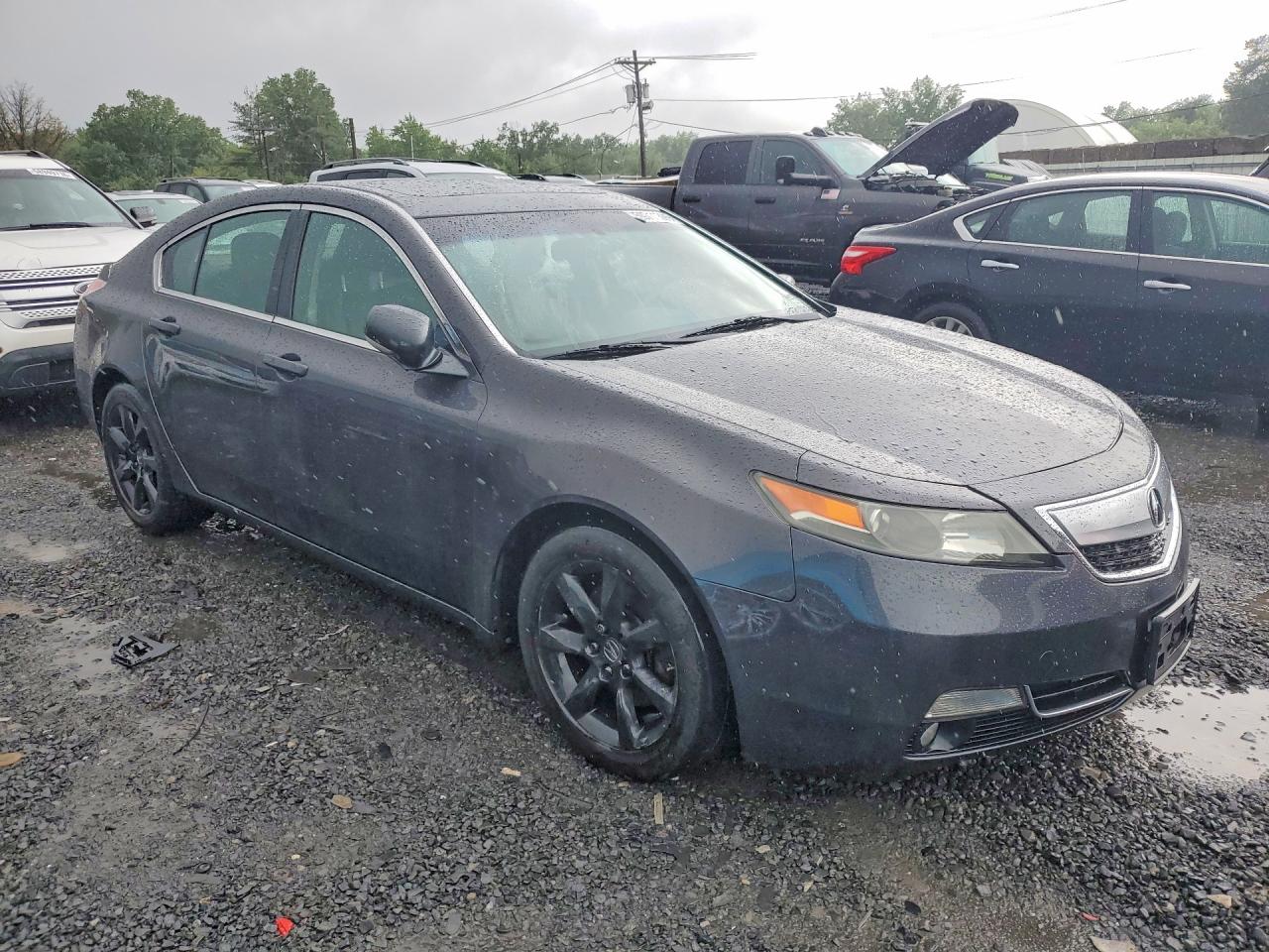 2012 Acura Tl Gray vin: 19UUA8F50CA016764