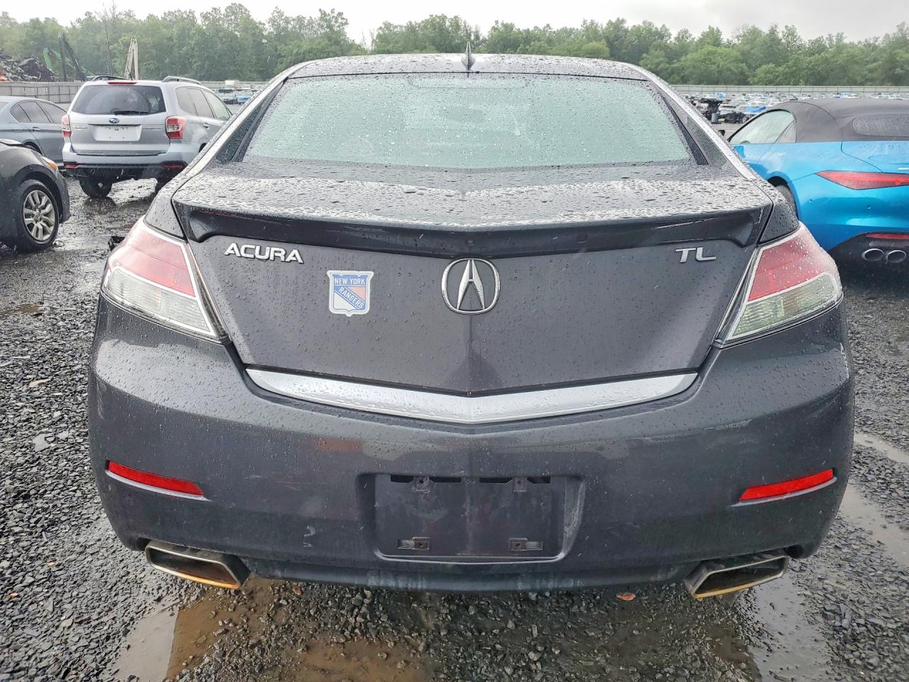 2012 Acura Tl Gray vin: 19UUA8F50CA016764