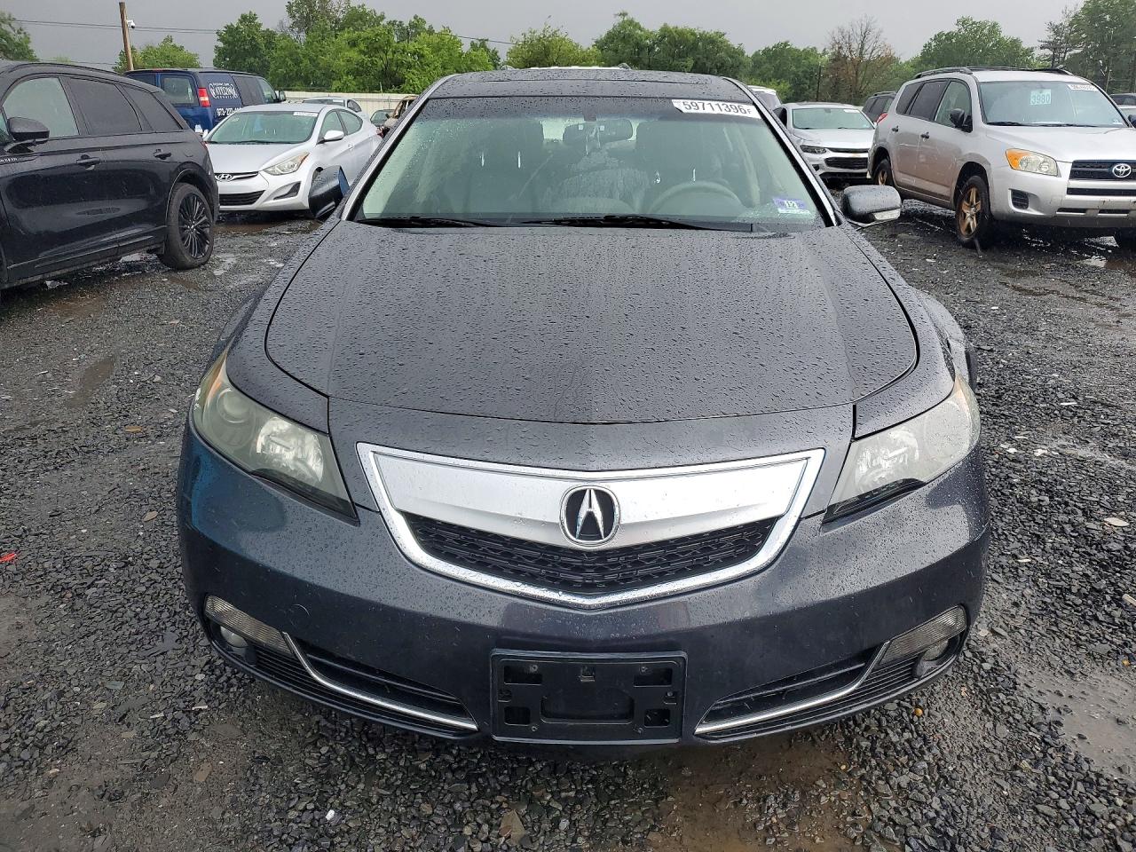 2012 Acura Tl Gray vin: 19UUA8F50CA016764