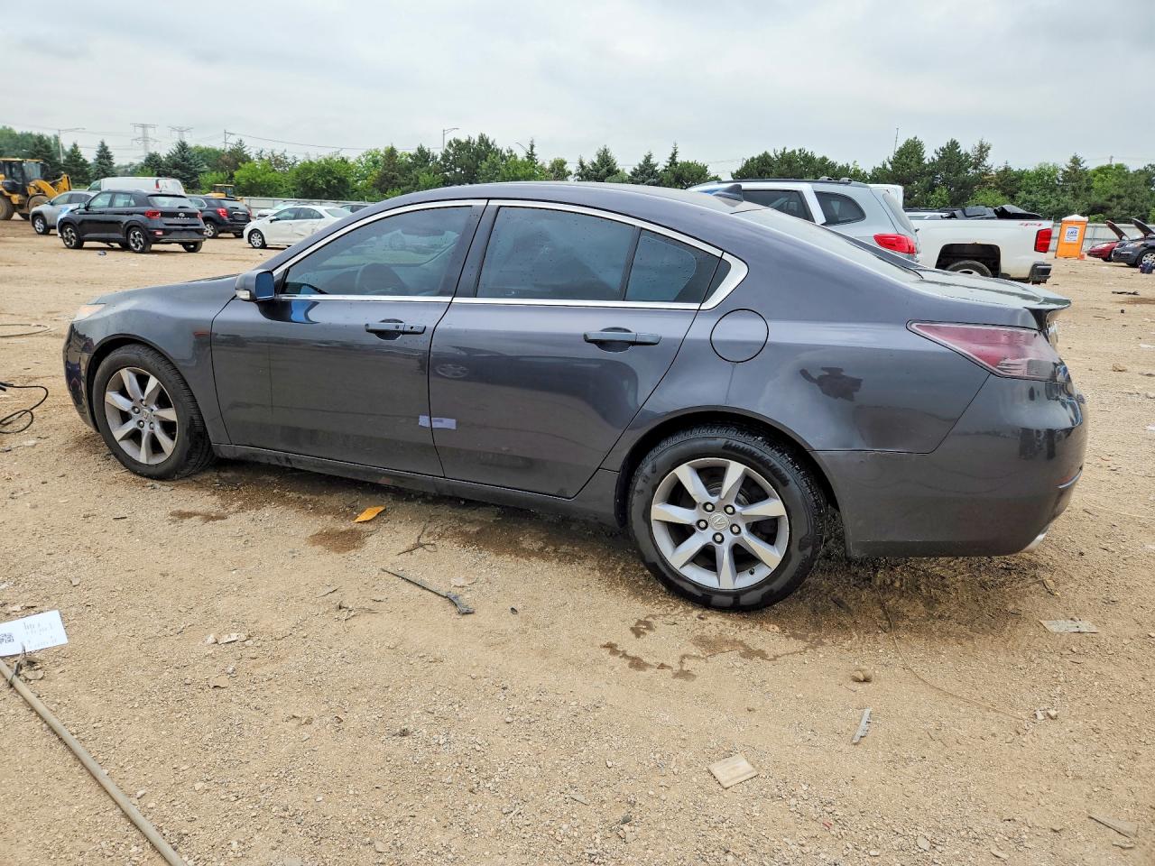 2012 Acura Tl Gray vin: 19UUA8F50CA021866