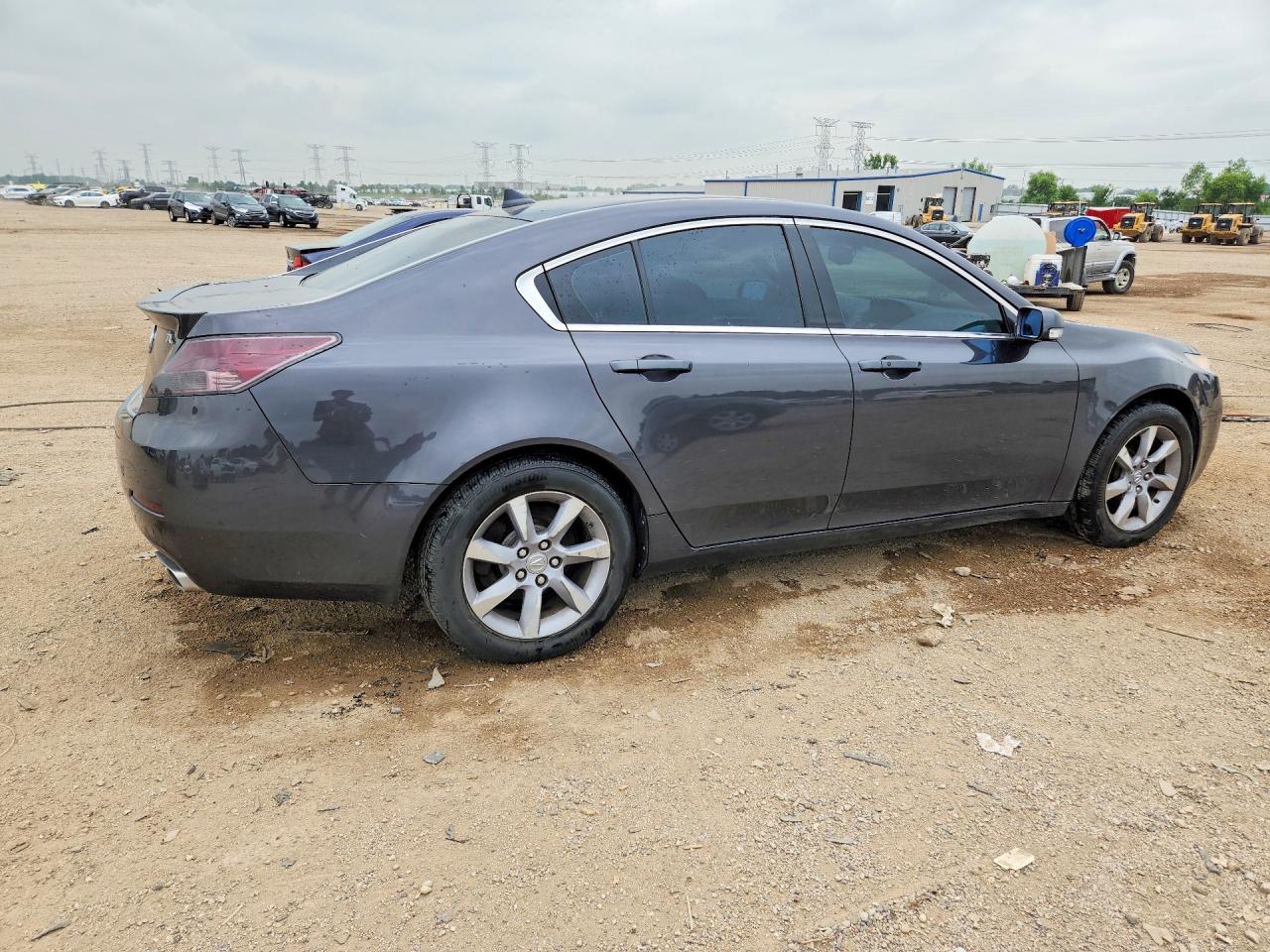2012 Acura Tl Gray vin: 19UUA8F50CA021866
