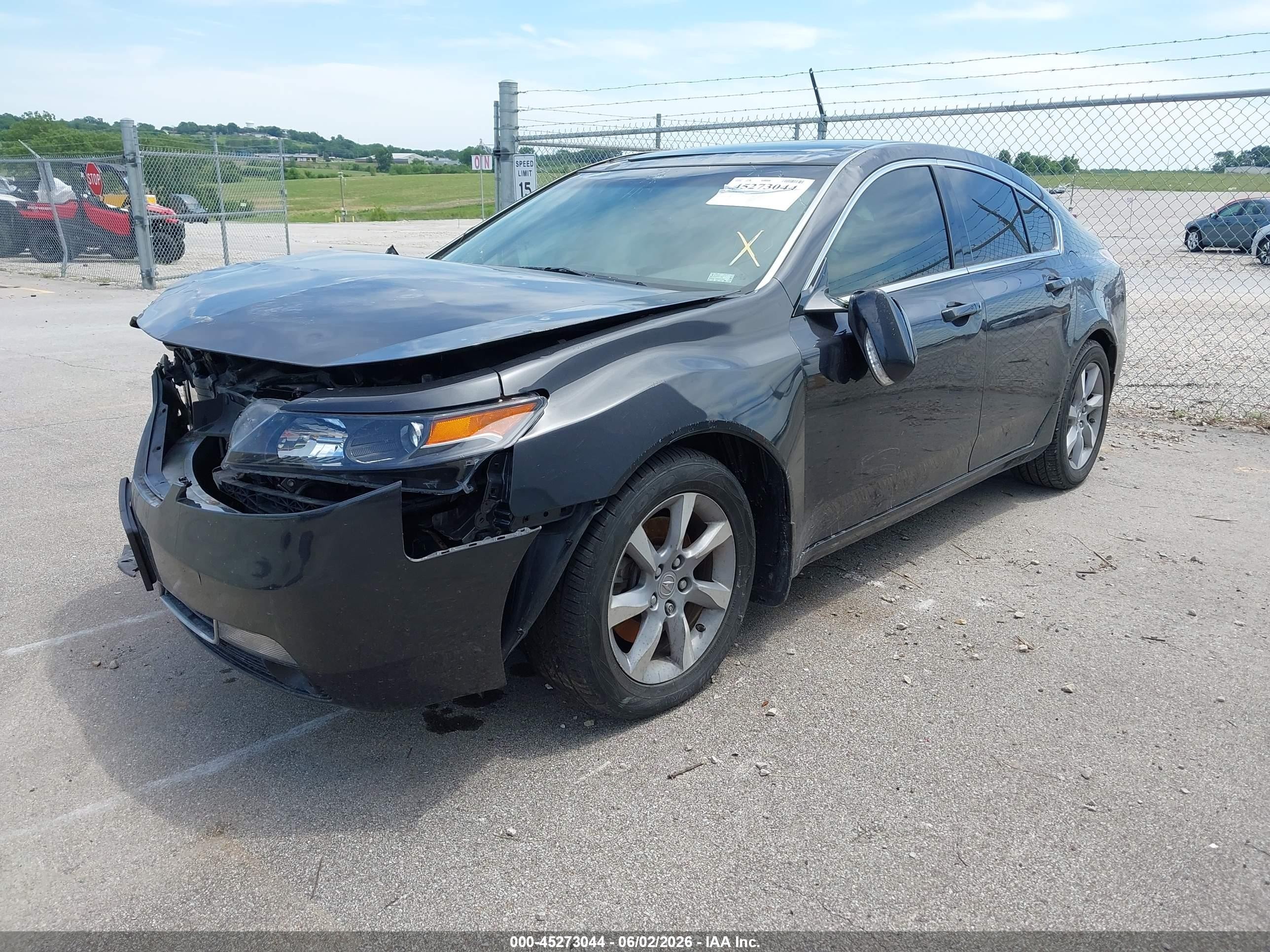 2012 Acura Tl 3.5 Black vin: 19UUA8F50CA026100