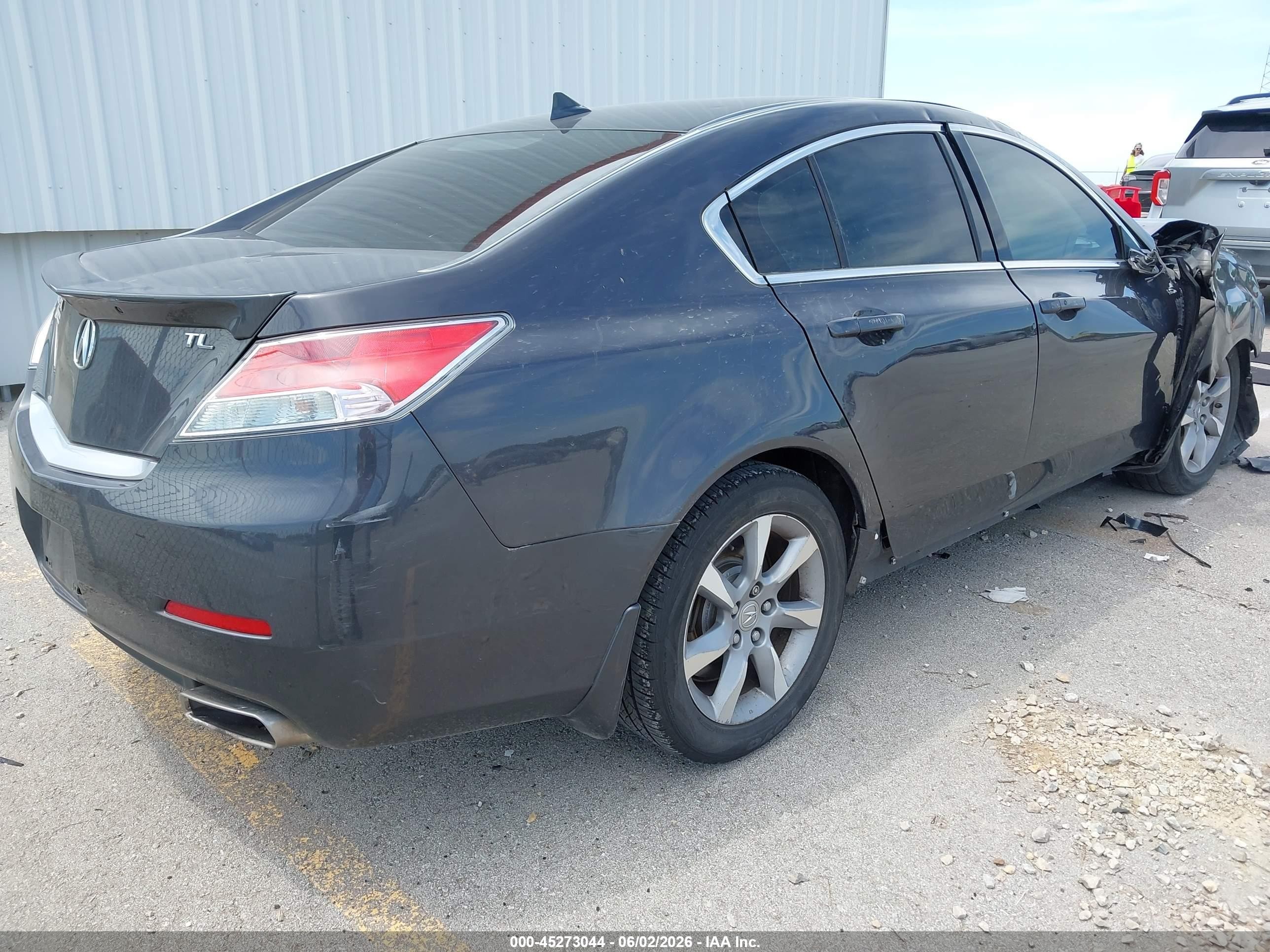 2012 Acura Tl 3.5 Black vin: 19UUA8F50CA026100