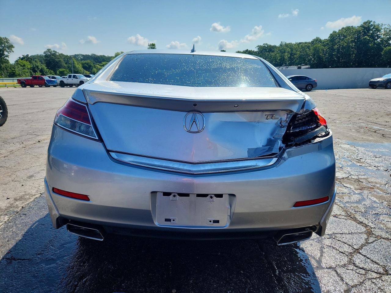 2013 Acura Tl Tech Silver vin: 19UUA8F50DA002333