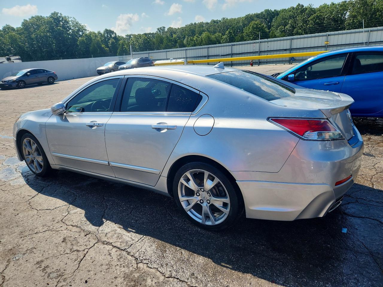 2013 Acura Tl Tech Silver vin: 19UUA8F50DA002333
