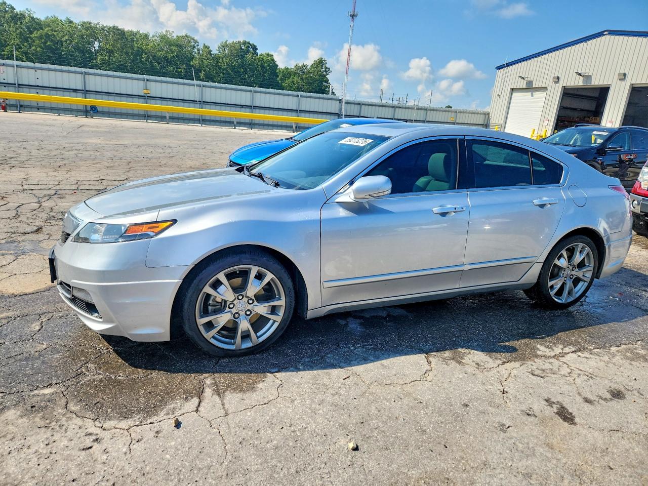 2013 Acura Tl Tech Silver vin: 19UUA8F50DA002333